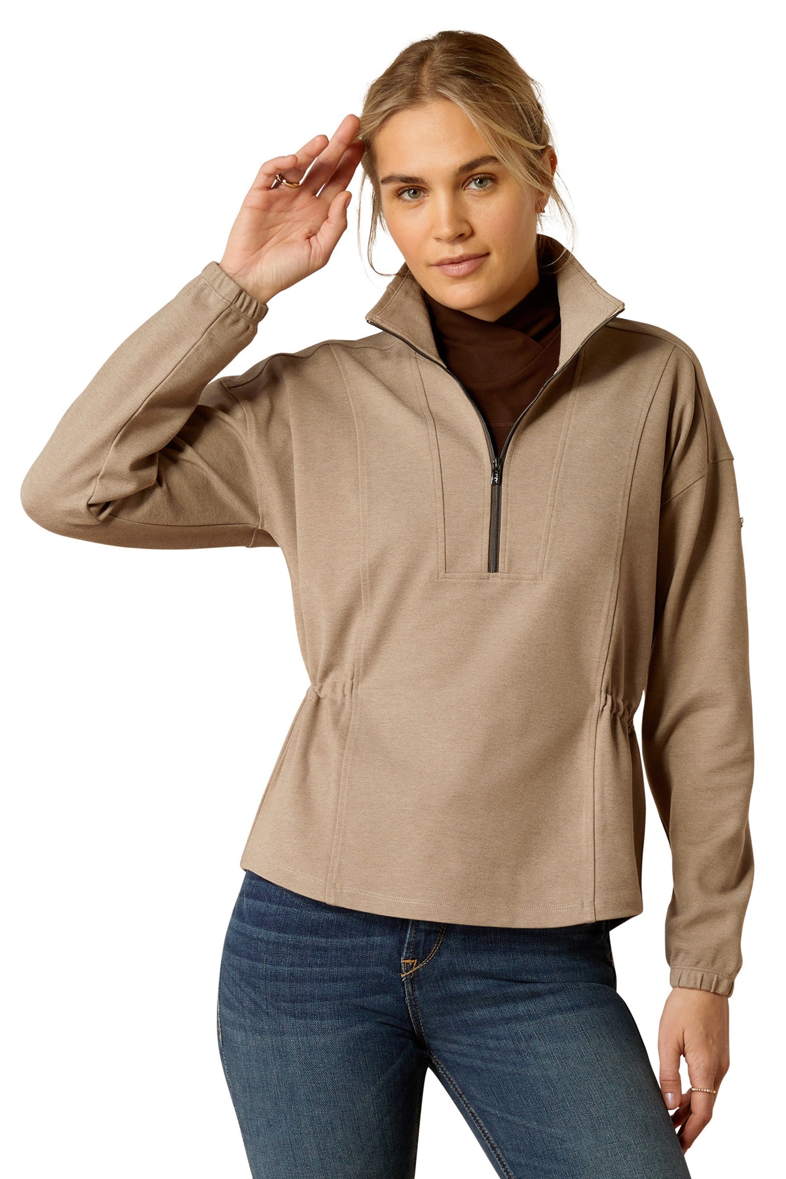 Ariat Ryeland 1/2 Zip Sweatshirt Abbigliamento da donna