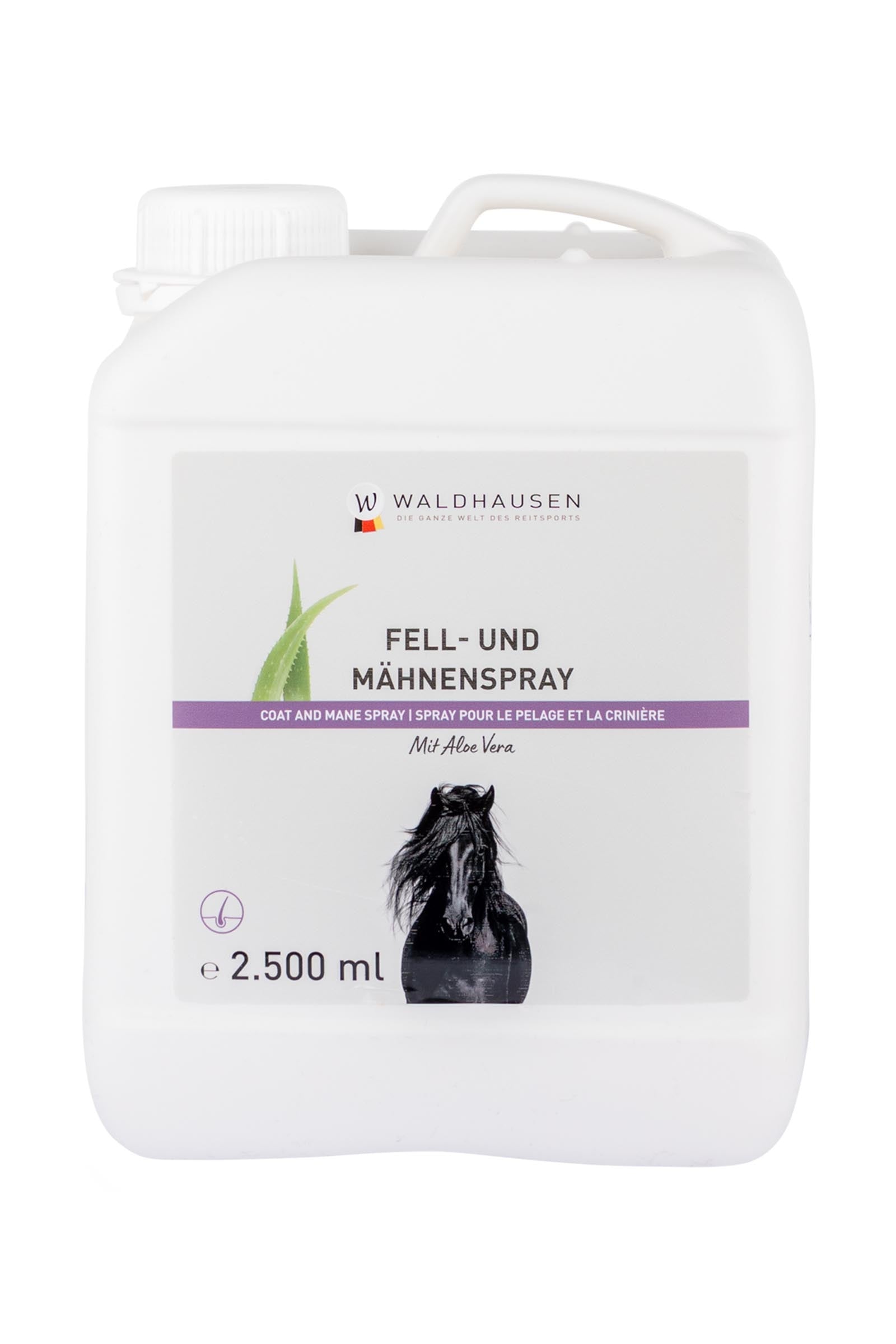 Waldhausen Spray cura criniera e coda, aloe vera, 2,5 l Prodotti per la salute