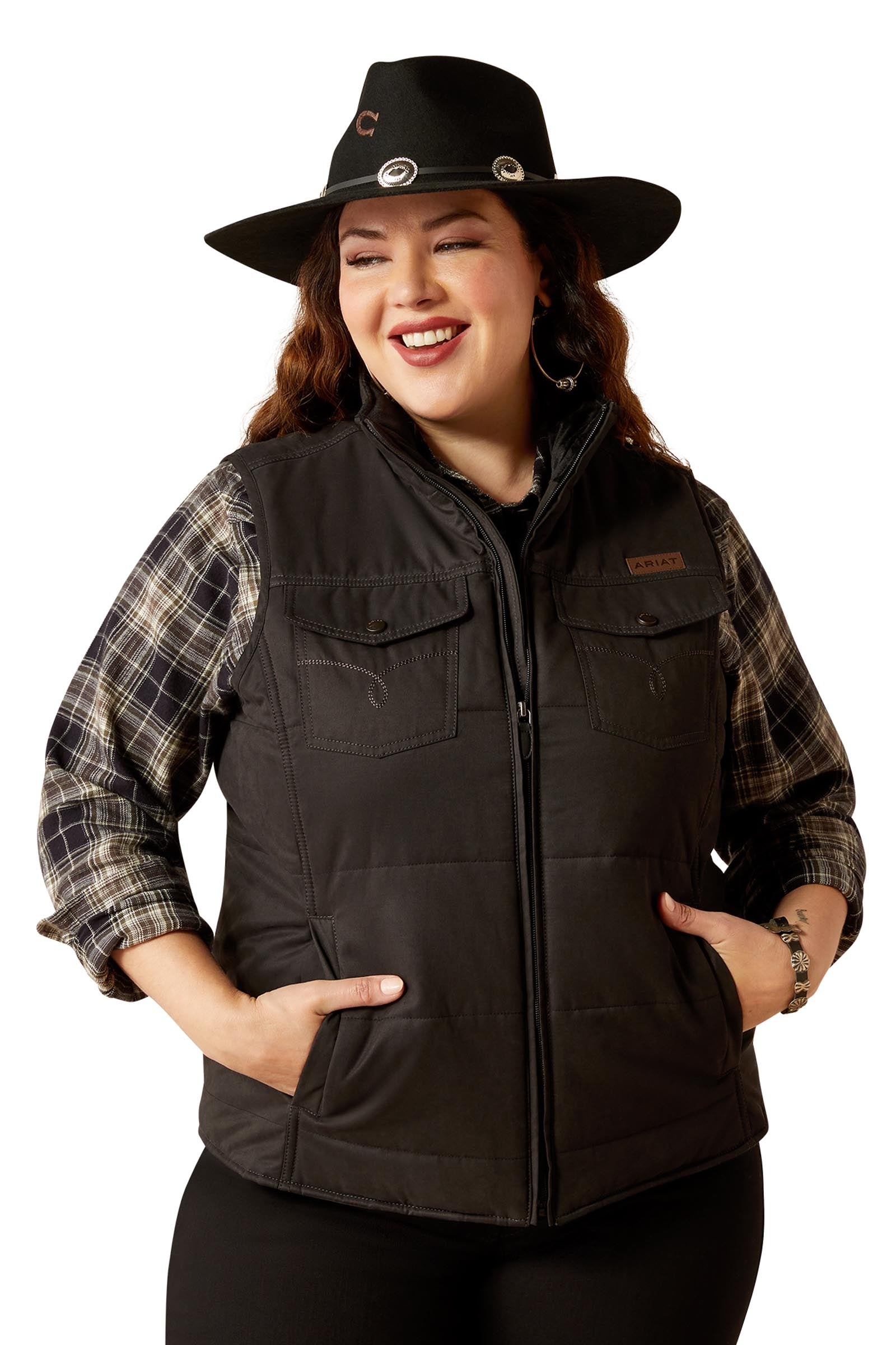 Ariat Grizzly Gilet trapuntato donna Abbigliamento da donna
