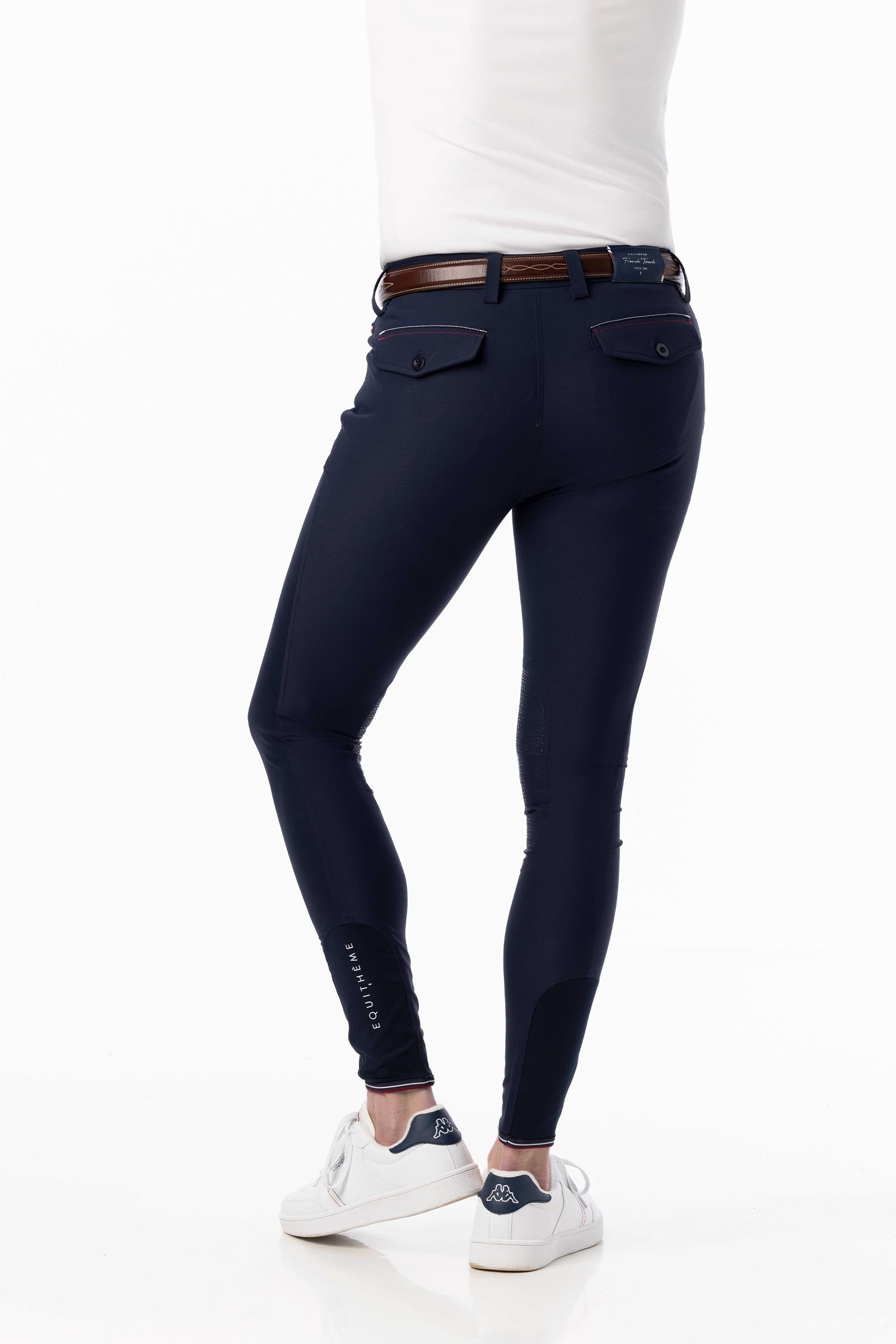 Equi Theme EQUITHÈME Eliot pantaloni da equitazione uomo con grip al ginocchio Abbigliamento da uomo