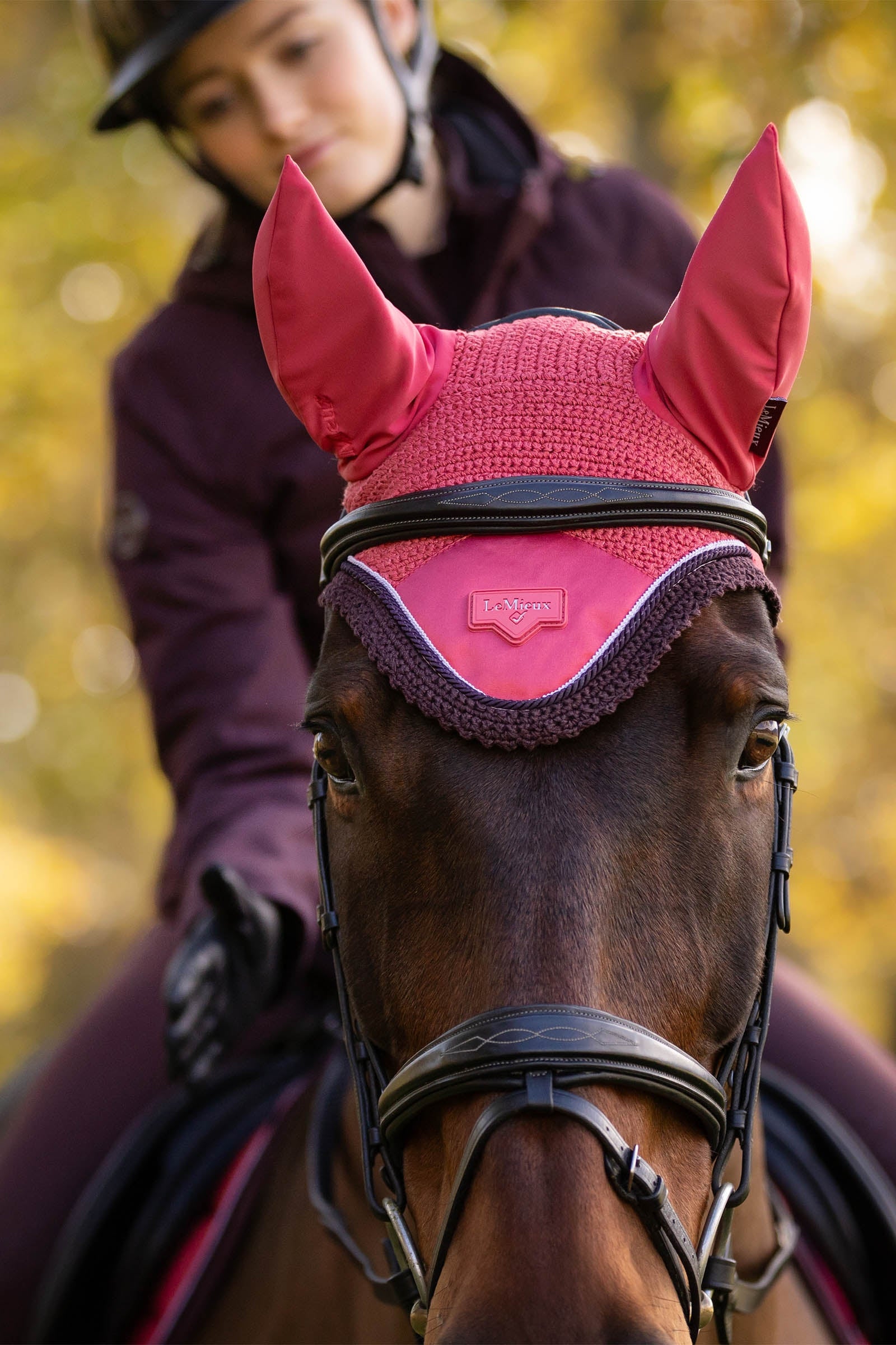 LeMieux Loire Fly Hood Saddle Pads