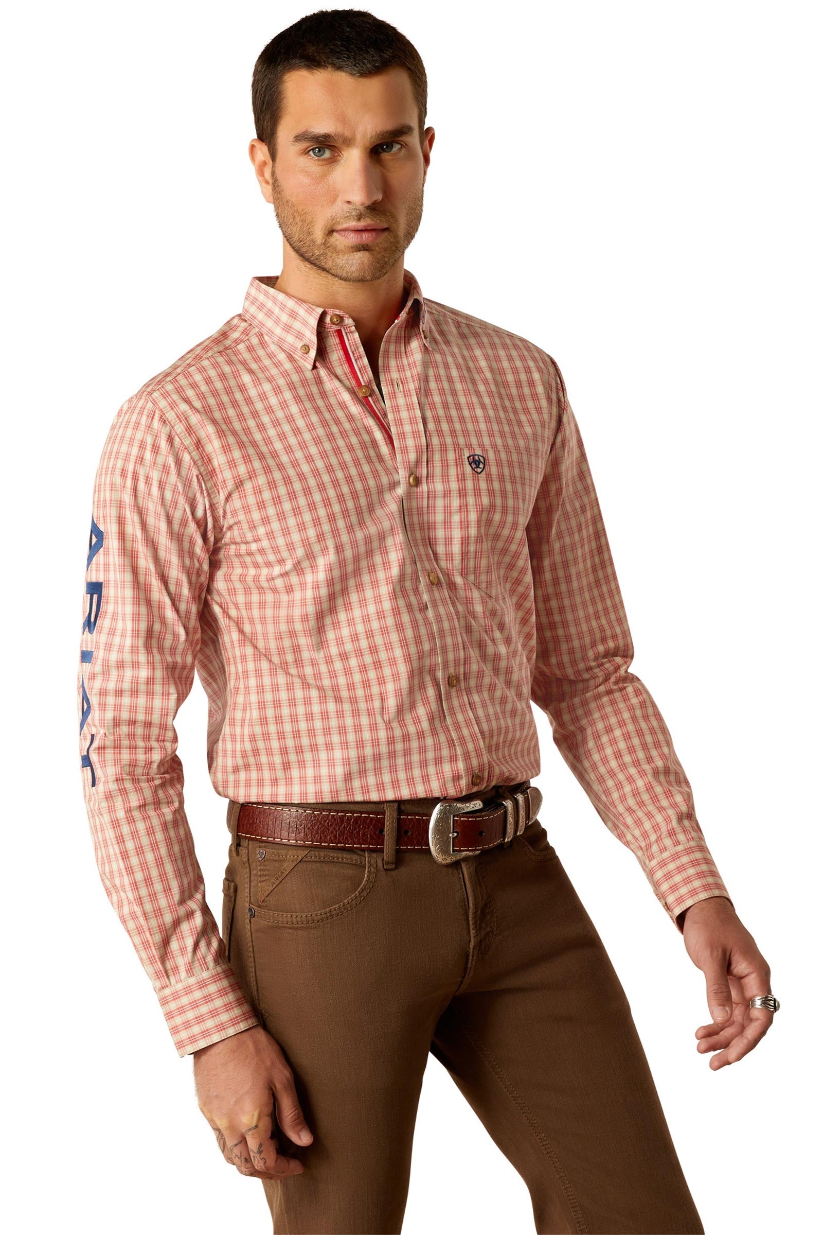 Ariat Pro Team Packer camicia western da uomo Abbigliamento da uomo