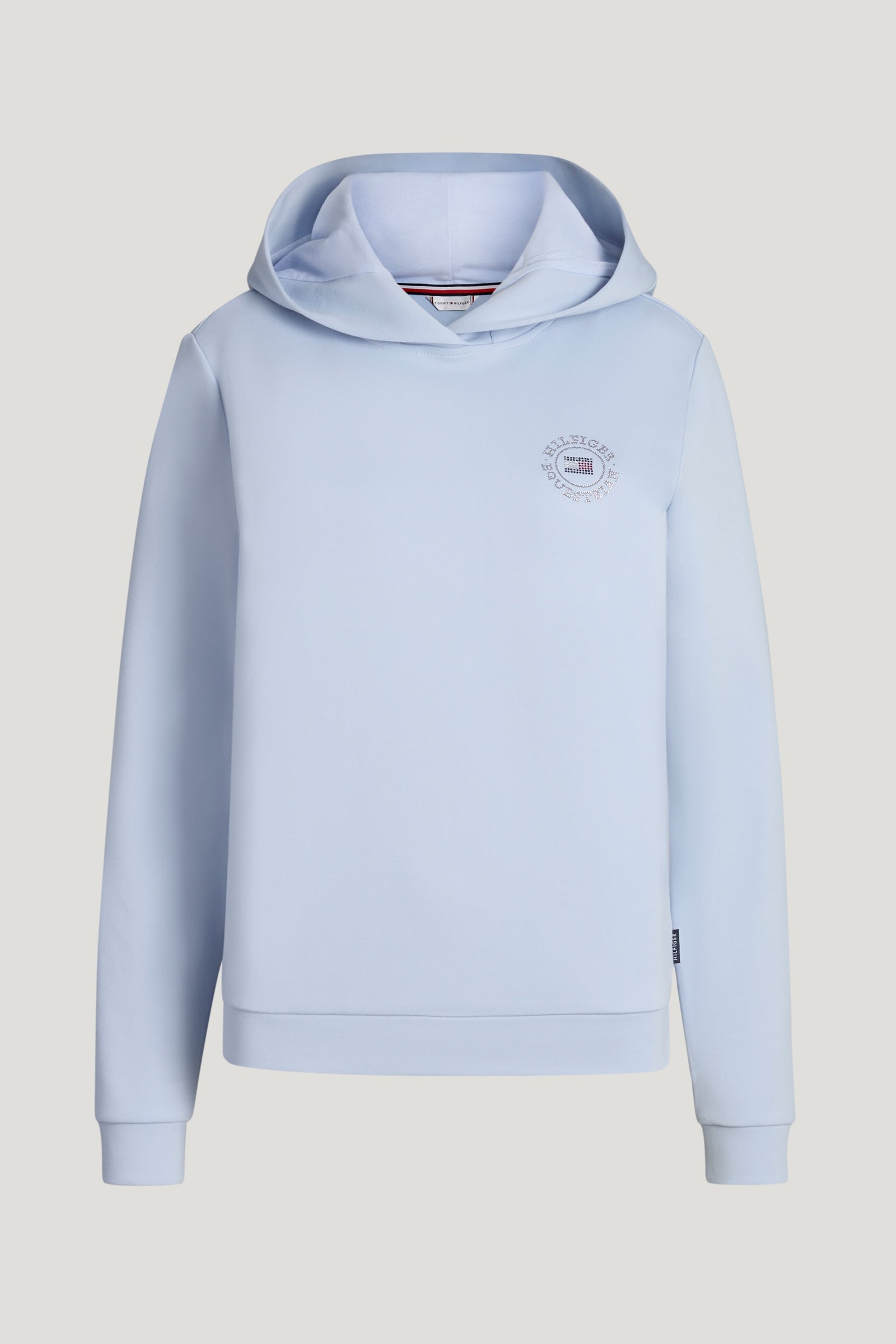 Tommy Hilfiger Equestrian Hollywood felpa donna con strass Abbigliamento da donna