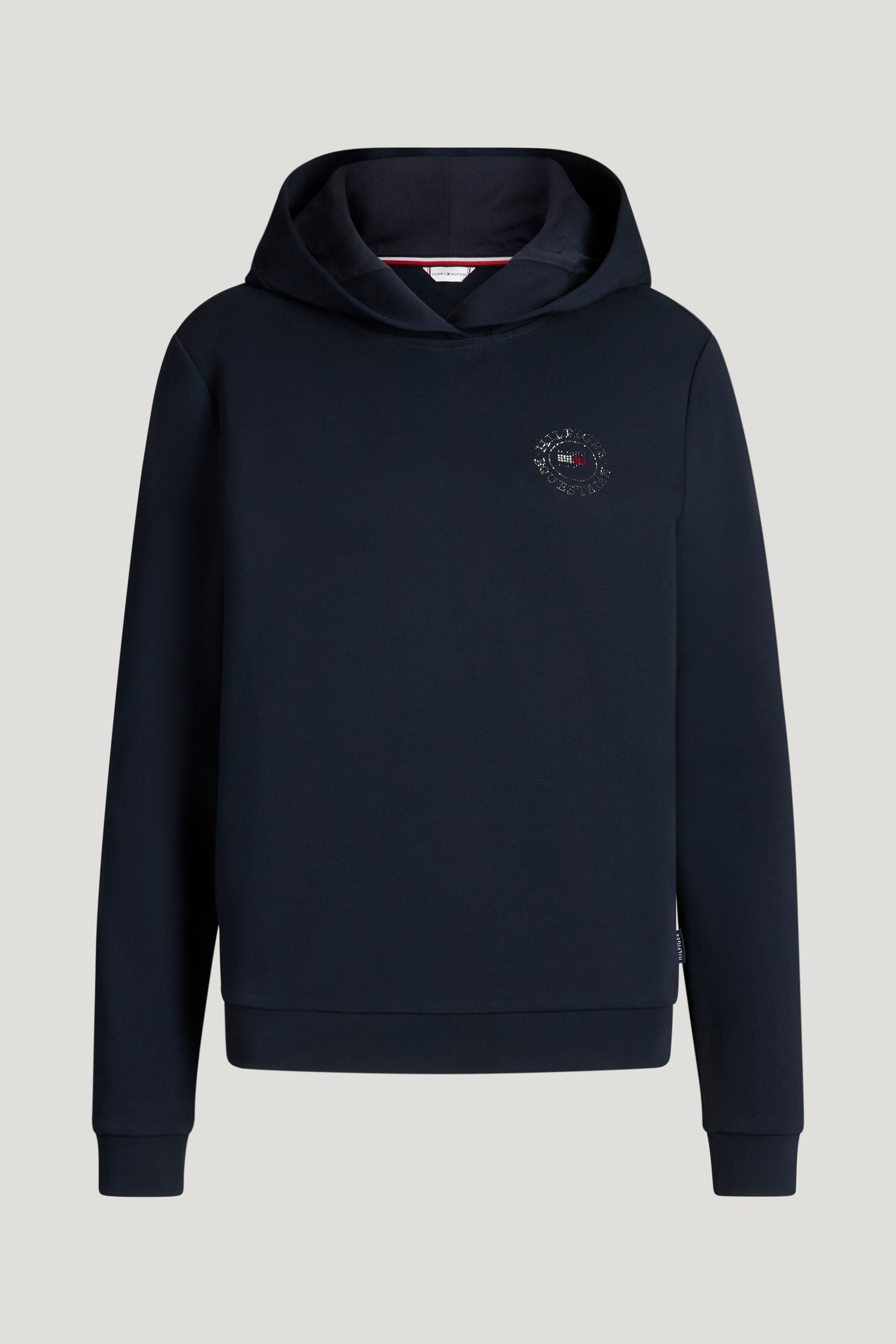 Tommy Hilfiger Equestrian Hollywood felpa donna con strass Abbigliamento da donna