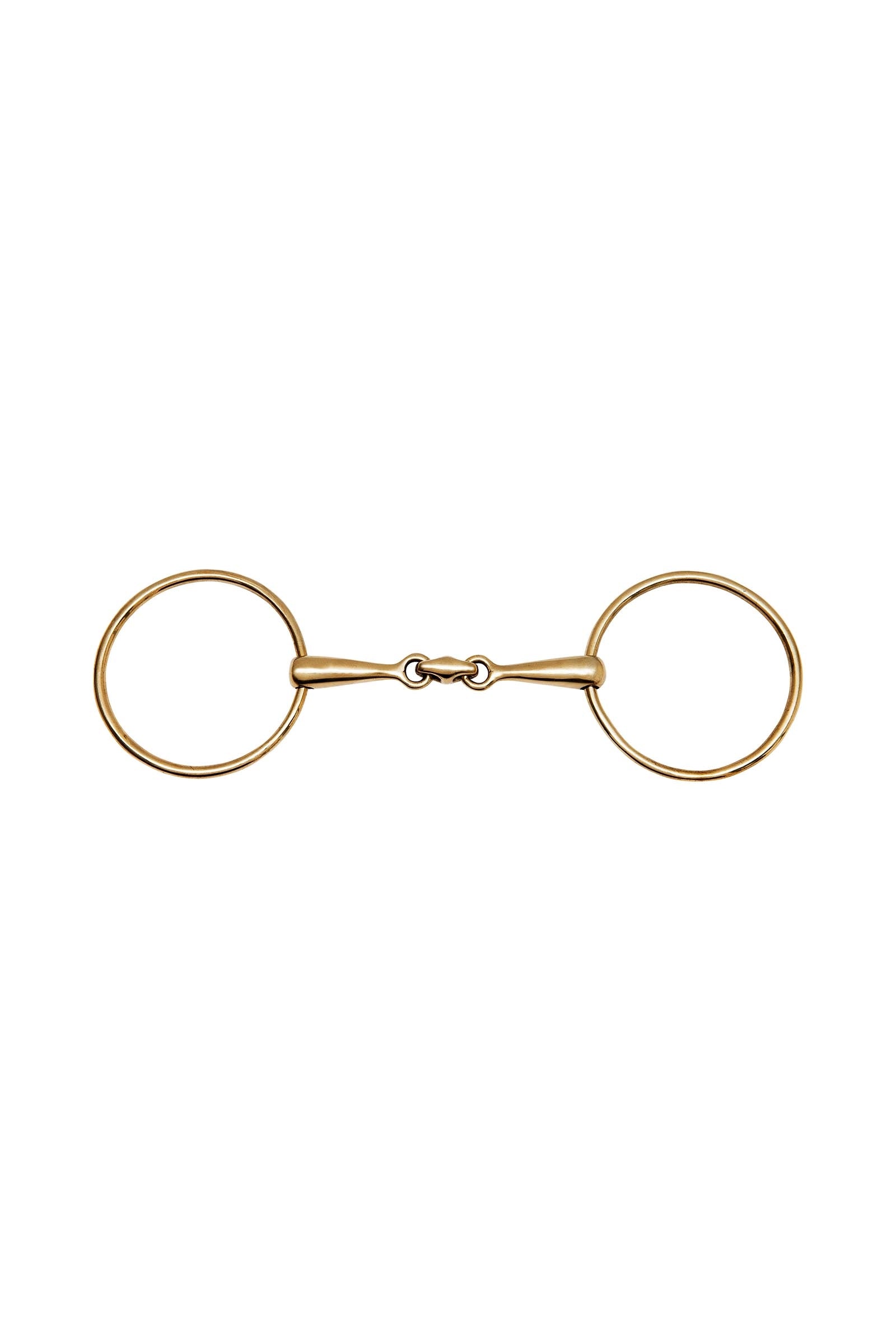 Feeling FEELING Thin Anatomical Large Rings Snaffle, German Silver Boccaglio