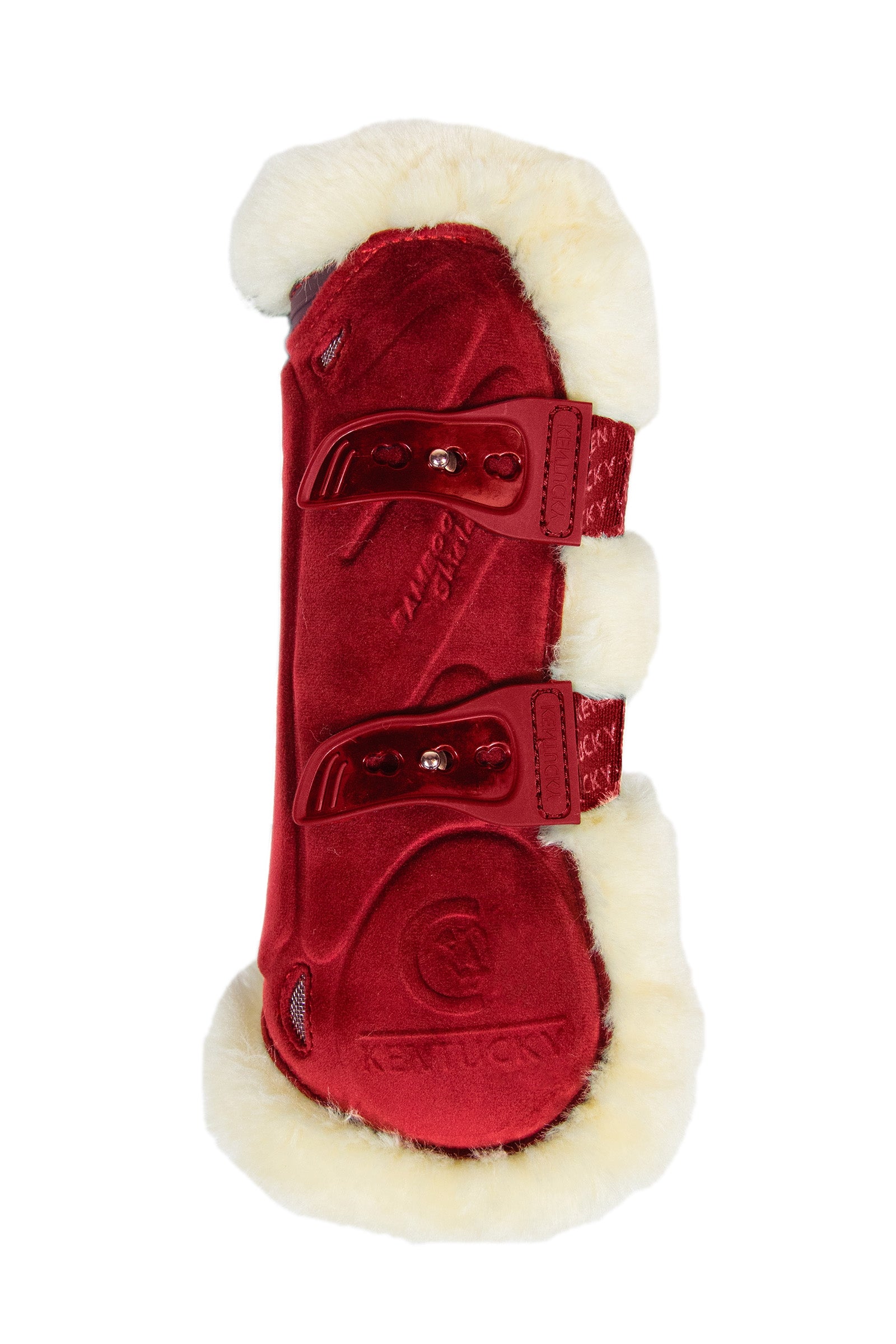 Kentucky Horsewear Stivali tendine in velluto elastico di bambù in pelle di pecora vegana Leg Protection & Hoof Protection for Horses