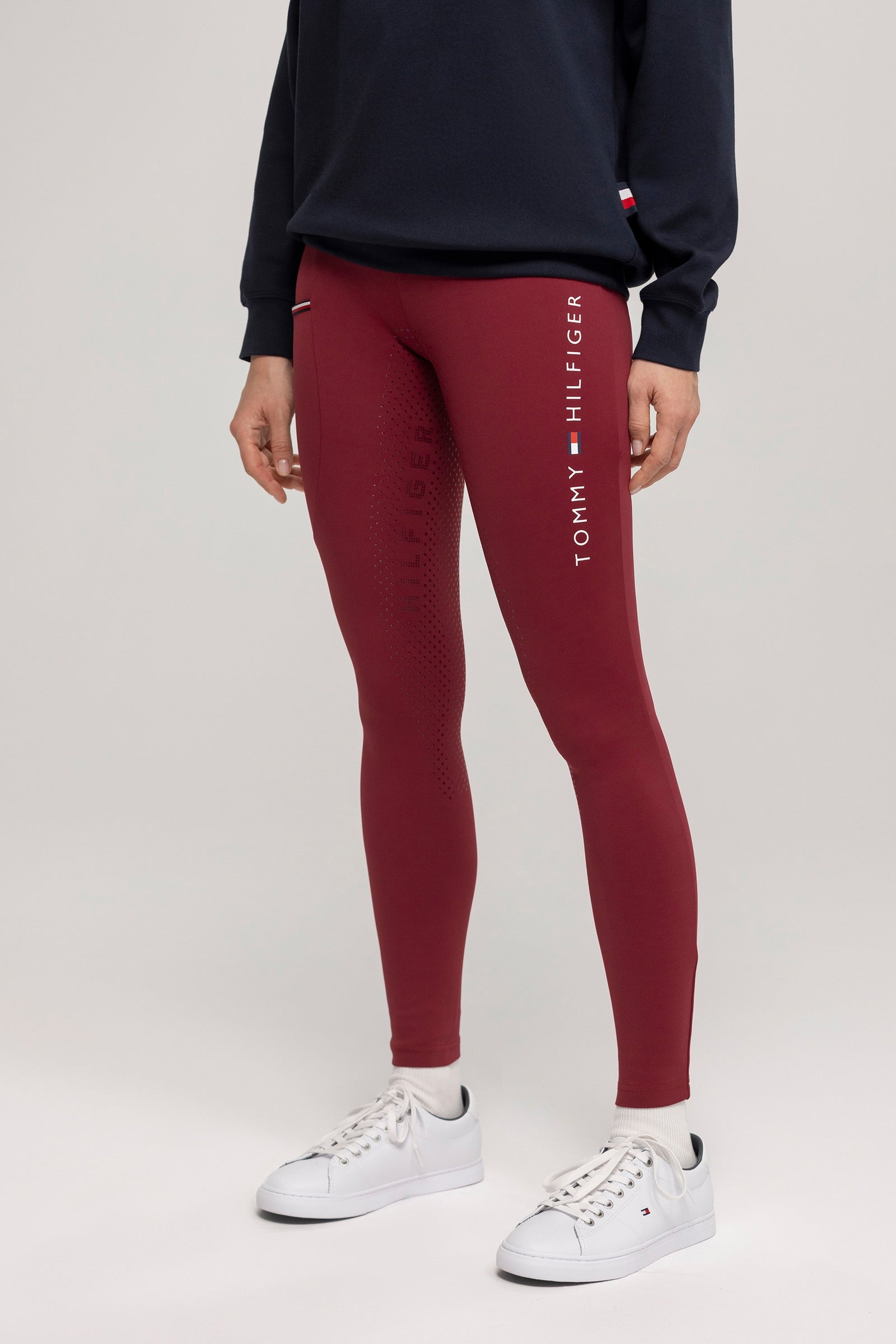 Tommy Hilfiger Equestrian Elmira Calzamaglia invernale Full Grip Ridign da donna Womens Breeches