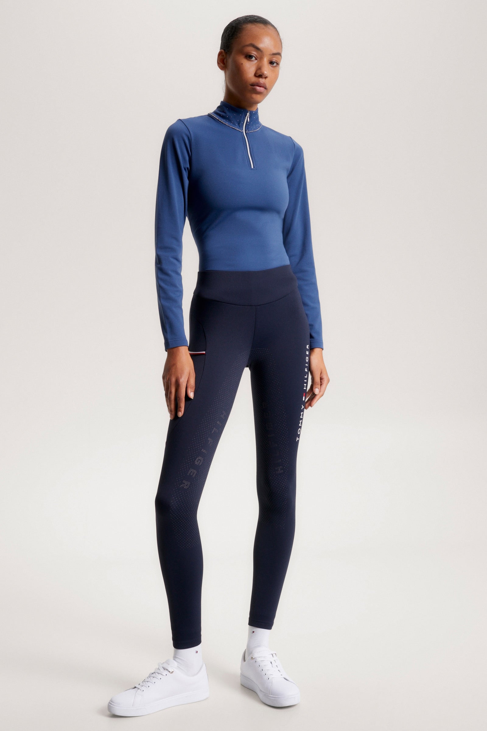 Tommy Hilfiger Equestrian Elmira Calzamaglia invernale Full Grip Ridign da donna Womens Breeches