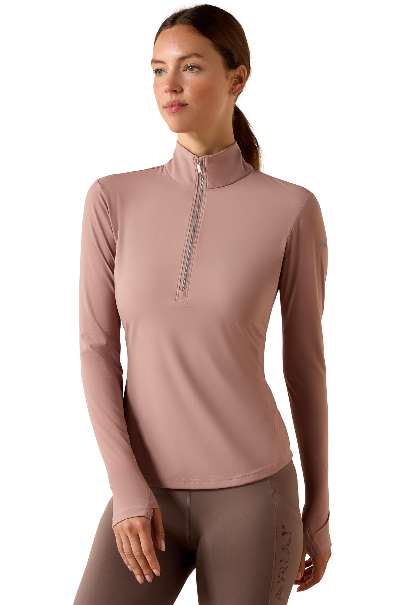 Ariat Women's SolVeil 1/2 Zip Baselayer Abbigliamento da donna