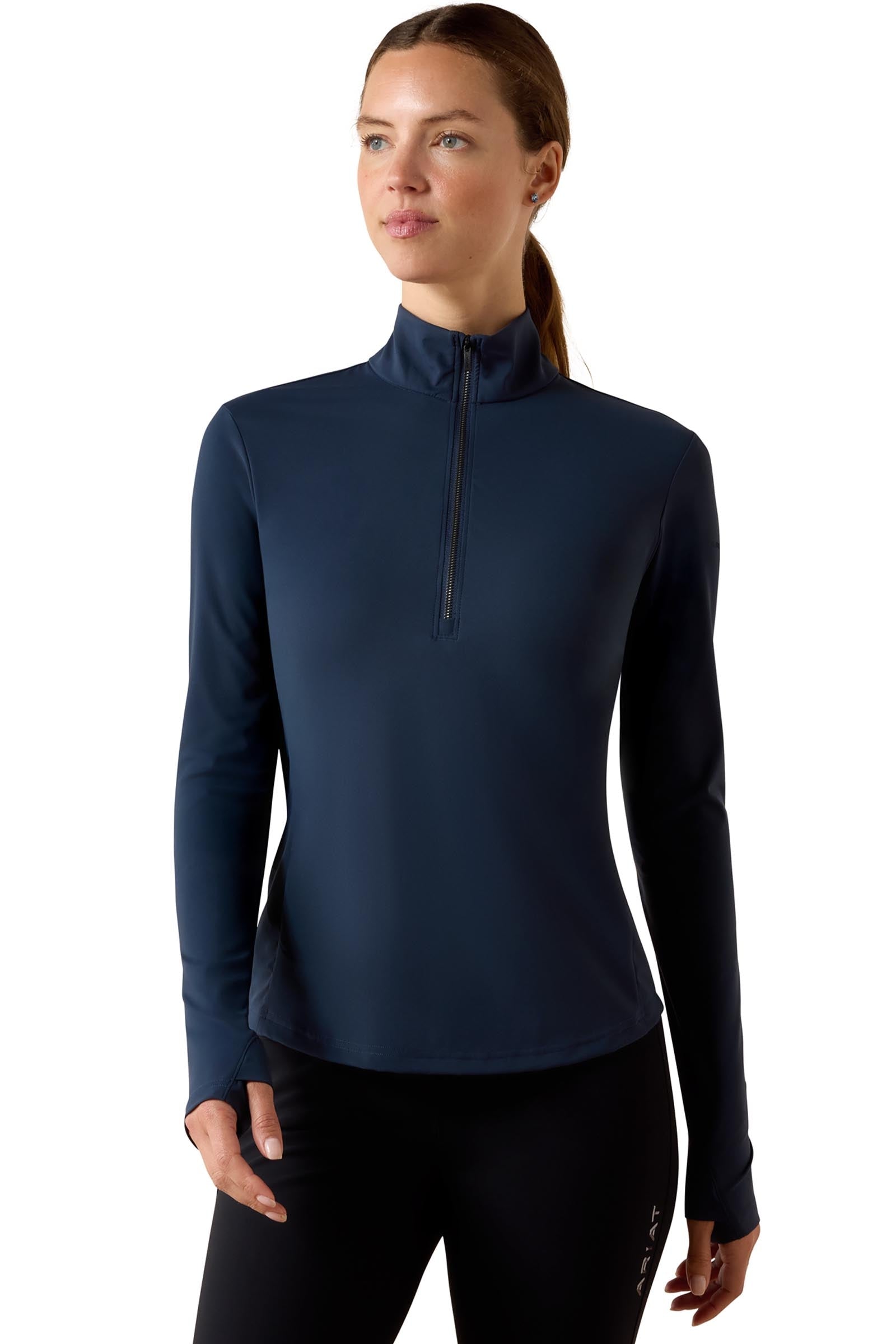Ariat Women's SolVeil 1/2 Zip Baselayer Abbigliamento da donna