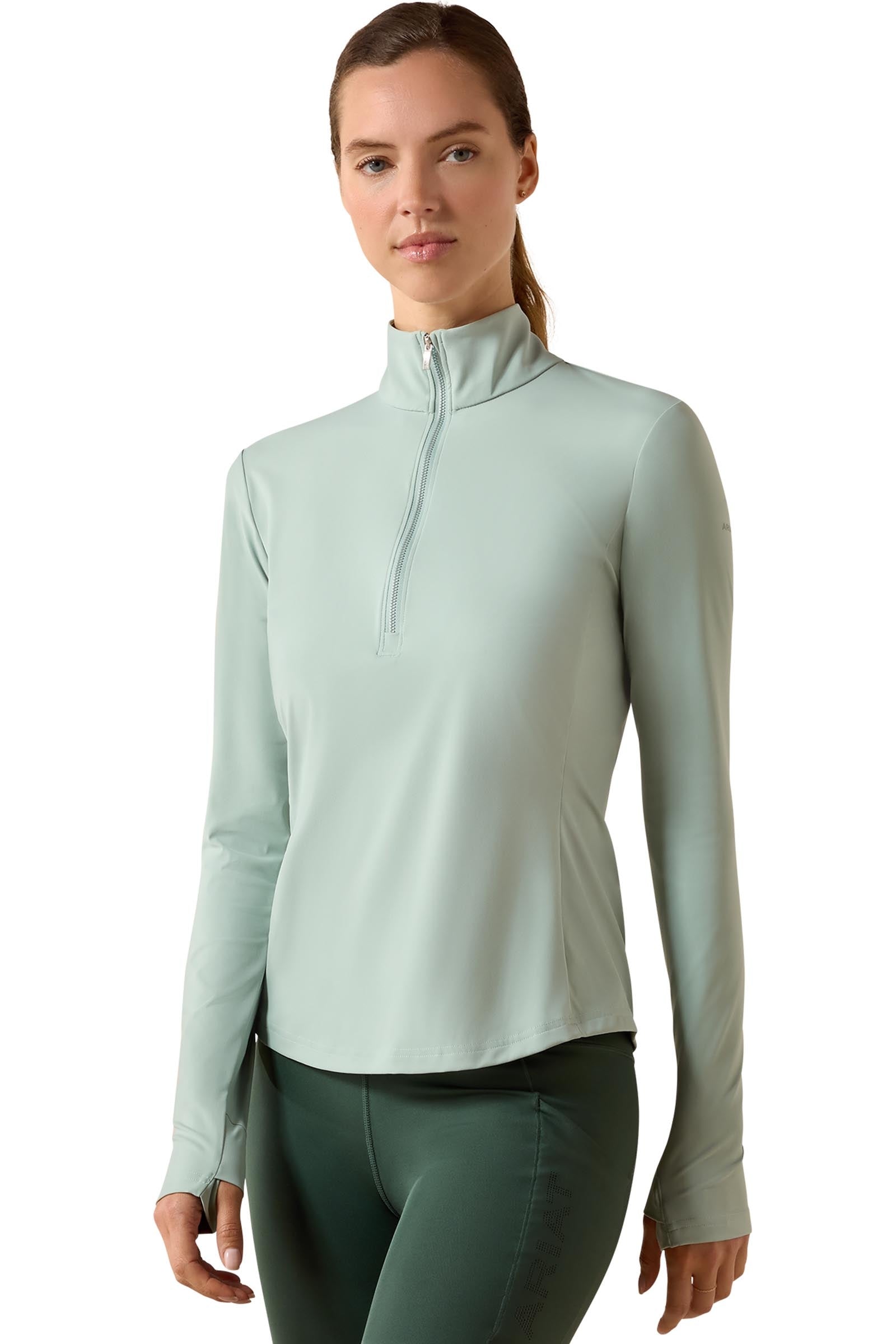 Ariat Women's SolVeil 1/2 Zip Baselayer Abbigliamento da donna