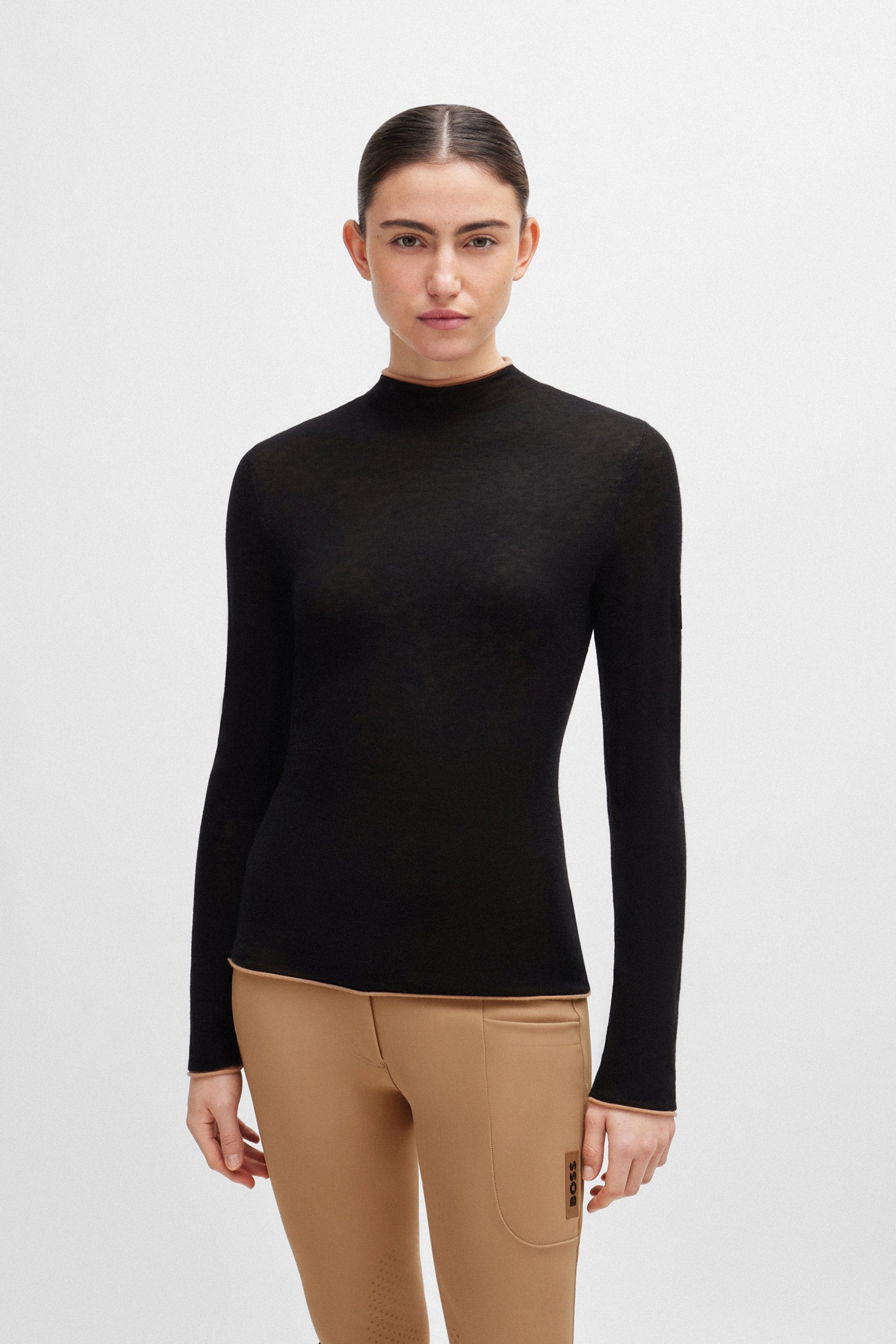 BOSS Equestrian Boss May Soft Knit Turtleneck Women’s Riding Clothing