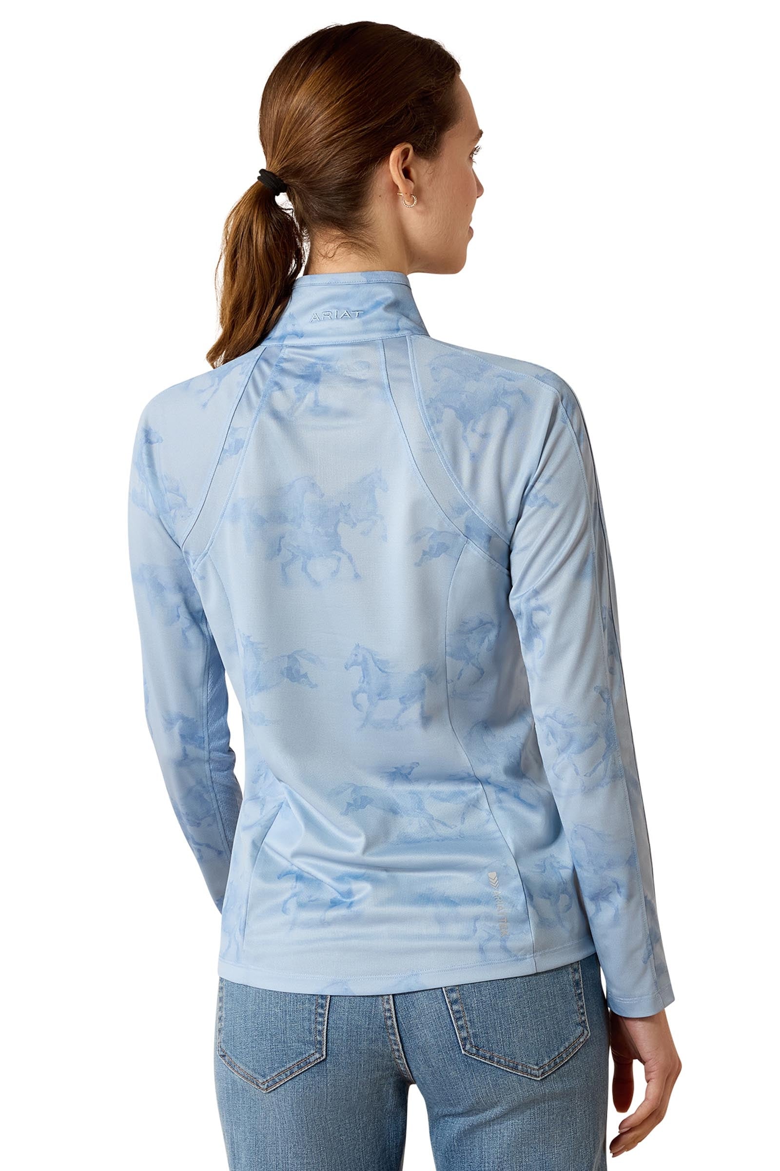 Ariat Women's Sunstopper 3.0 1/4 Zip Baselayer Women’s Riding Clothing