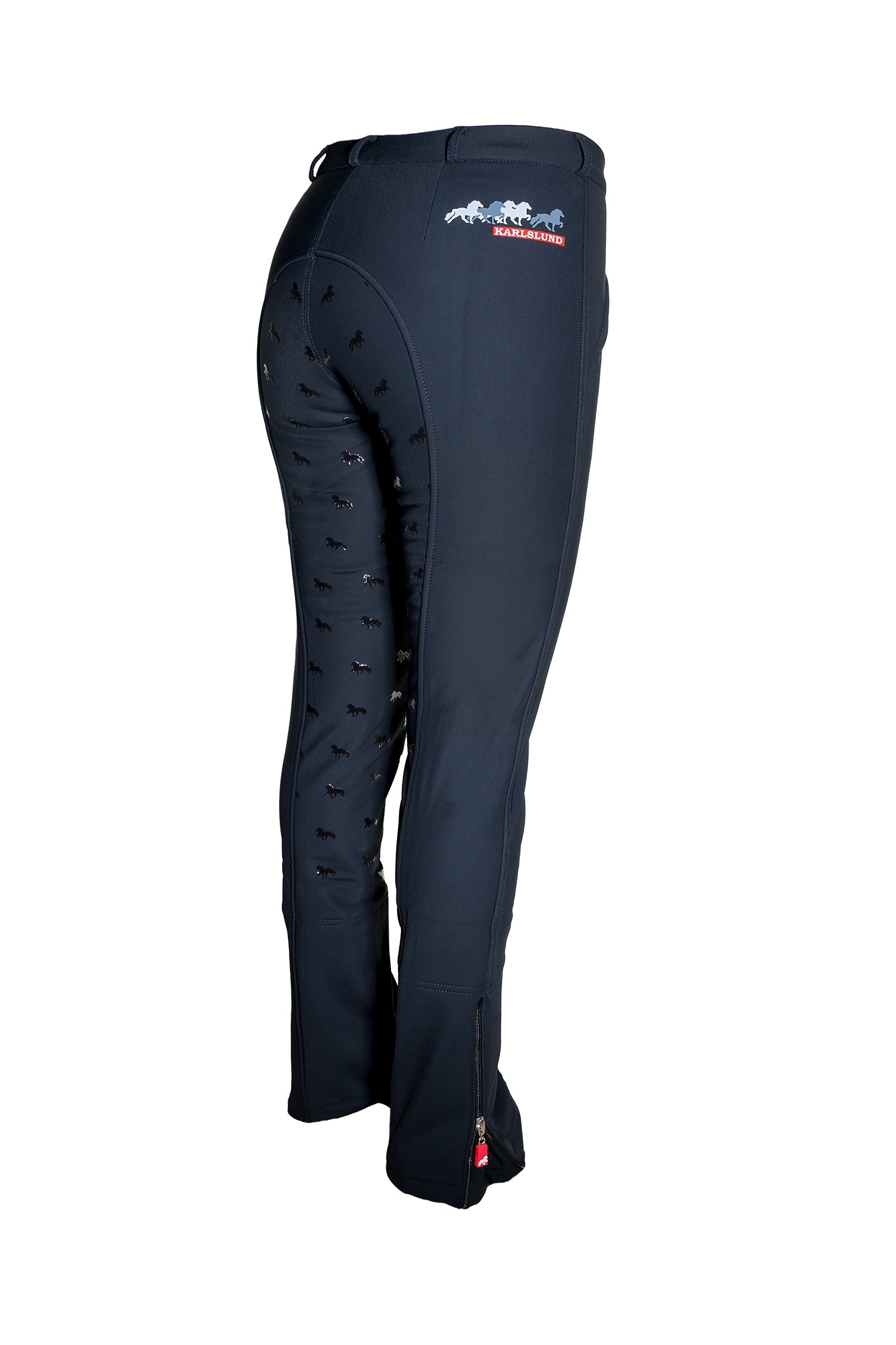 Karlslund Jökull Pantaloni Softshell da Equitazione Donna con Grip Womens Breeches