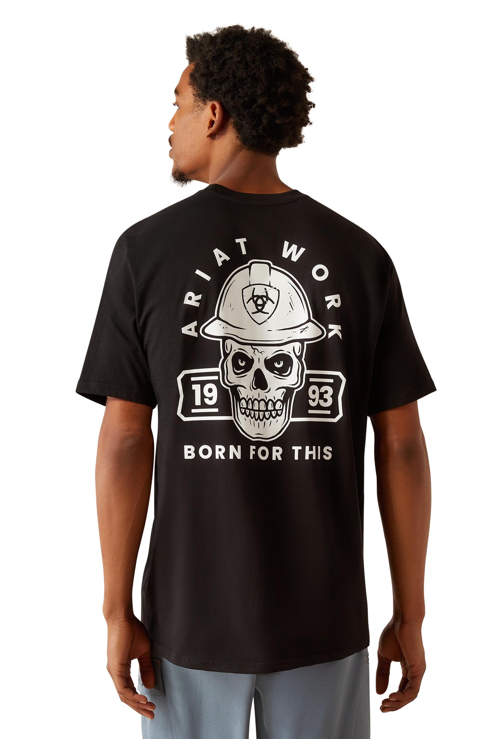Ariat Rebar Cotton Strong Hardhead T-shirt uomo Abbigliamento da uomo