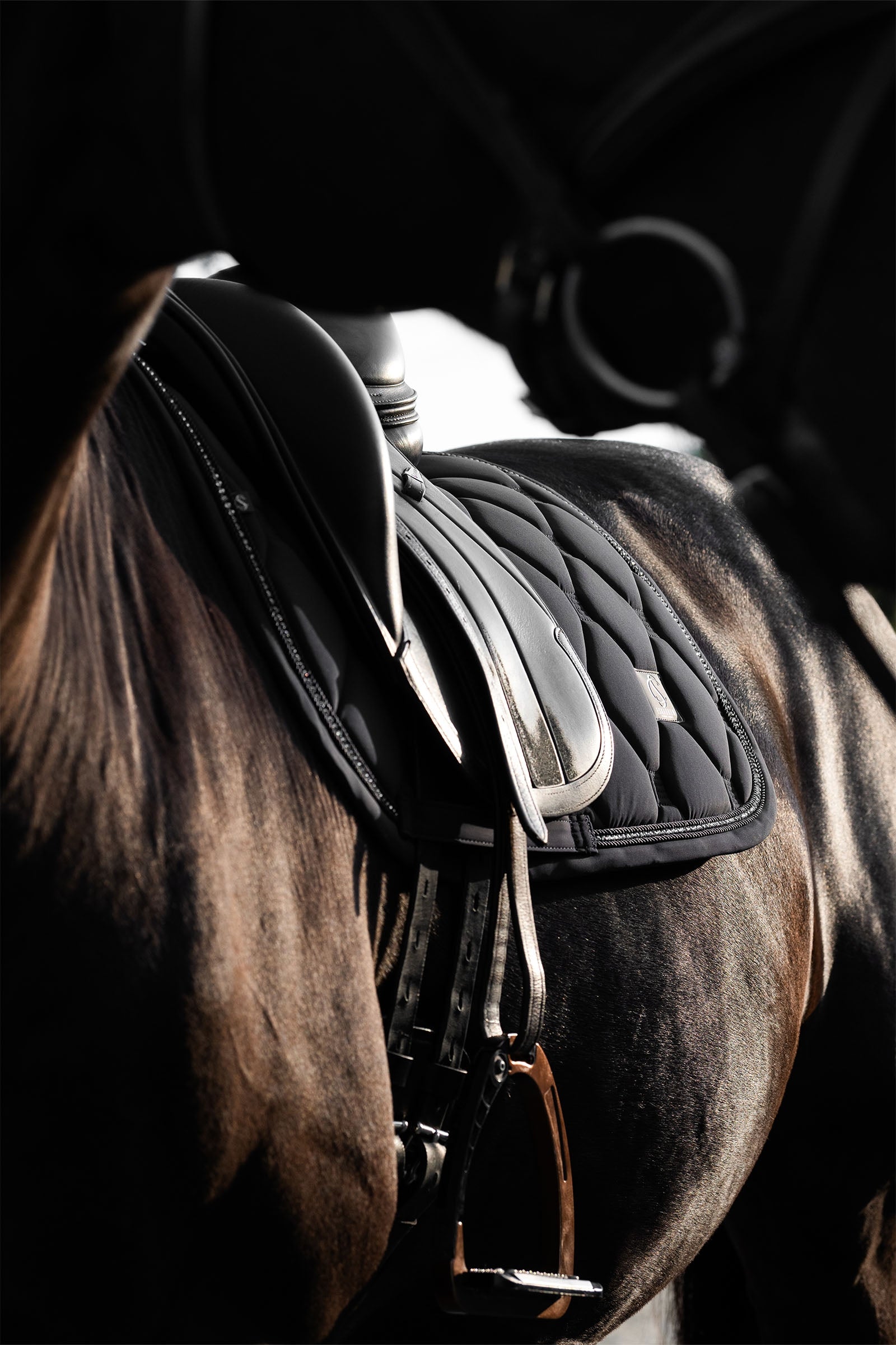 Eskadron Classic Sports SS25 Softshell Crystal Dressage Saddle Pad Saddle Pads