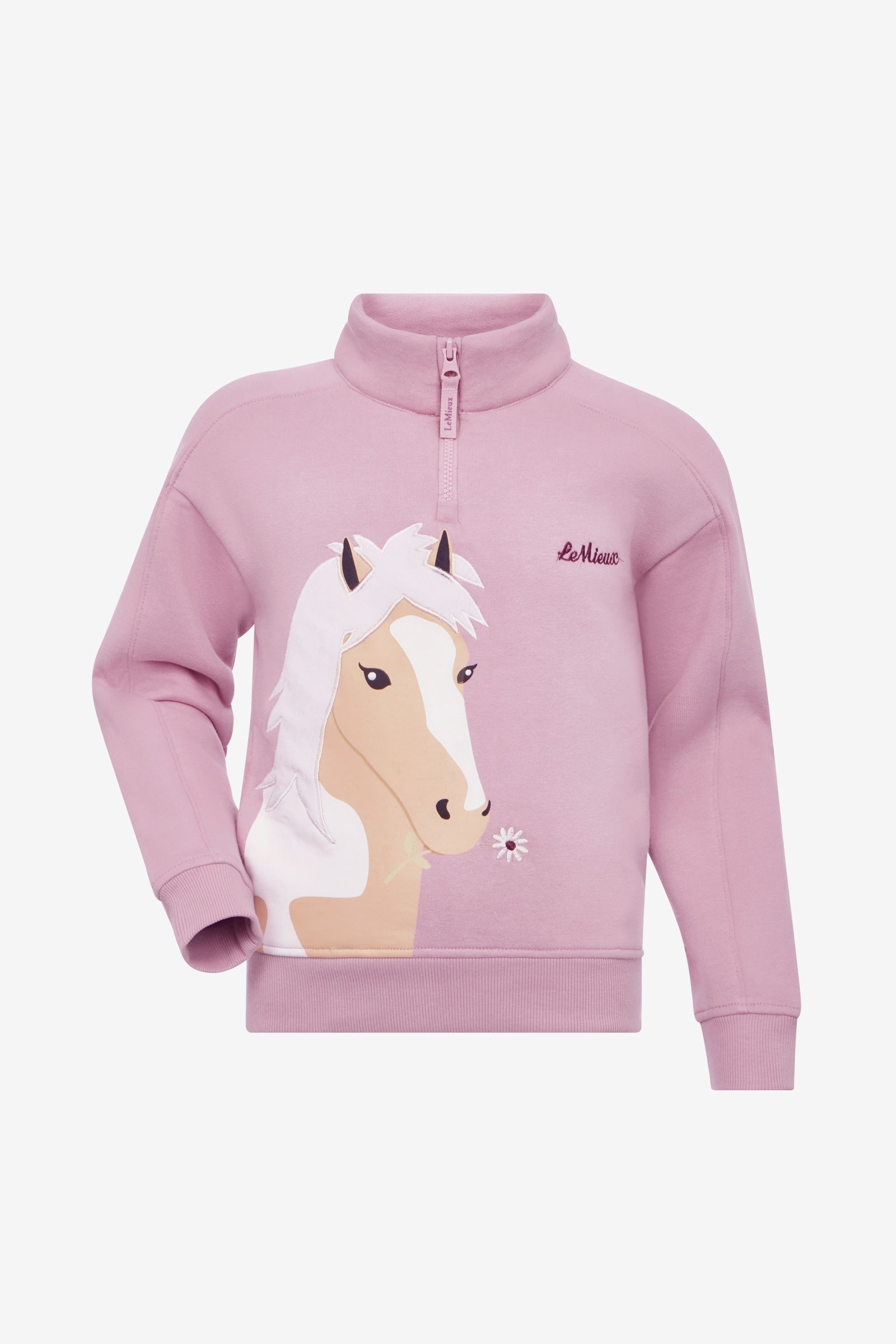 LeMieux Mini Quinn felpa per bambini con zip a quarto Abbigliamento per bambini