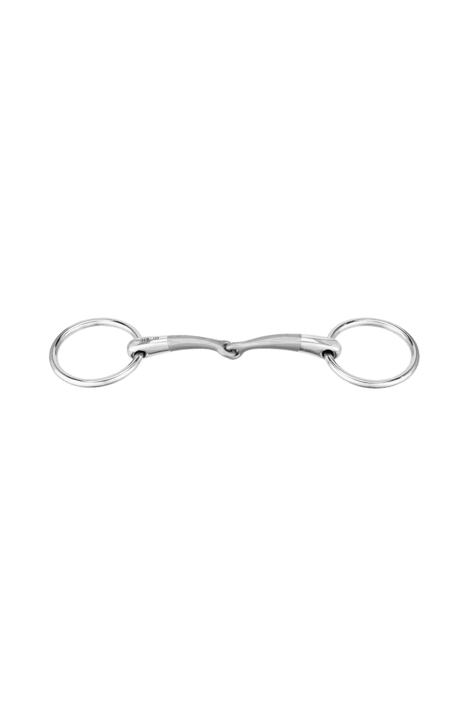 Sprenger Satinox filetto pony/islandese, snodato semplice, 14 mm, acciaio inox Boccaglio
