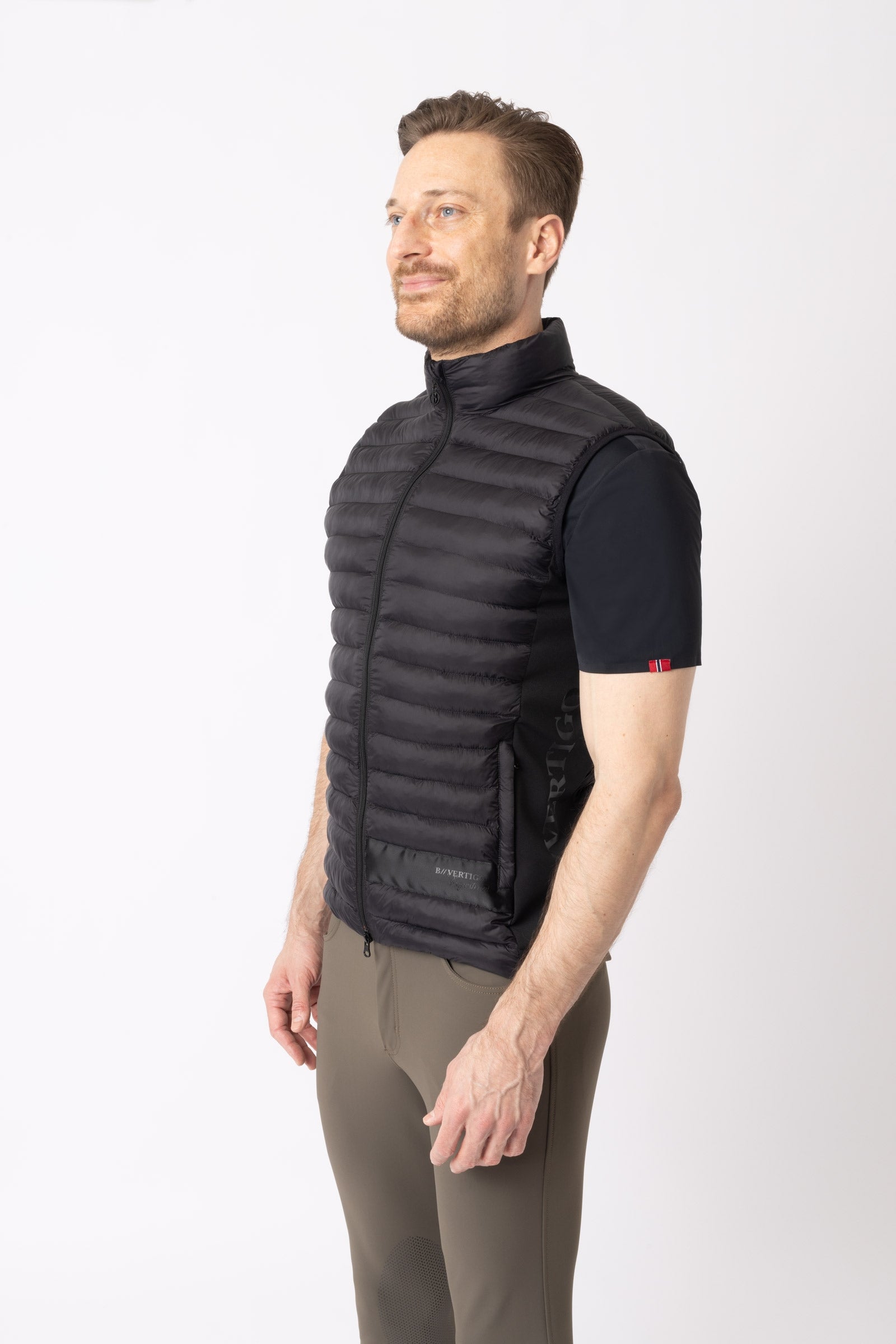 B Vertigo Simon Gilet da equitazione imbottito ultraleggero, da uomo Abbigliamento da uomo