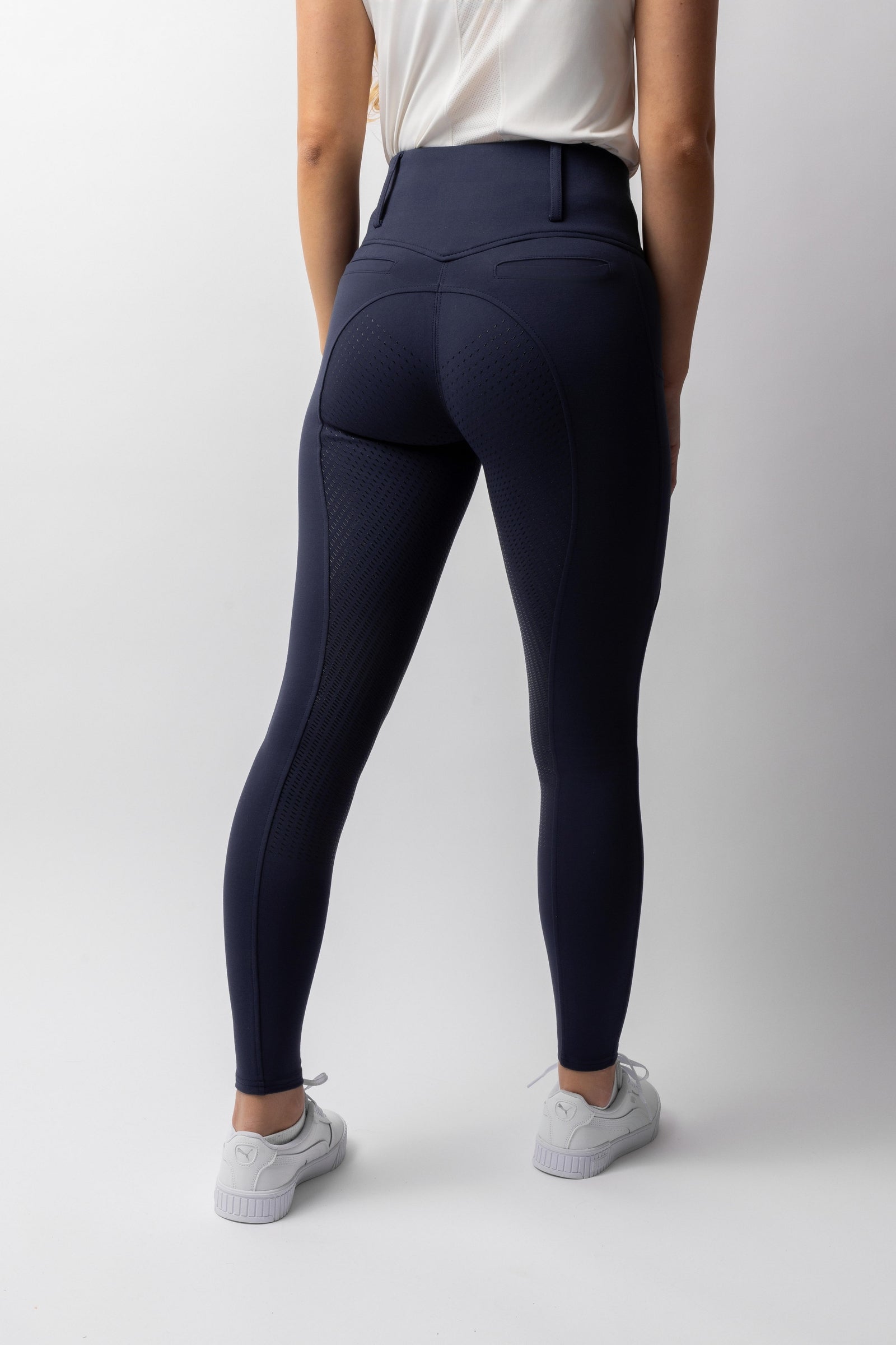 Horze Mira leggins da equitazione con full seat da donna Womens Breeches