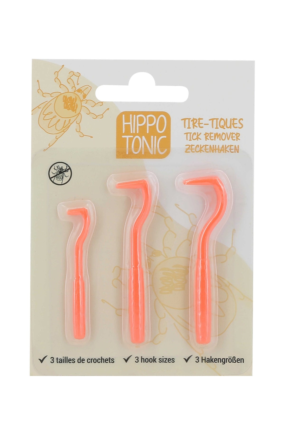 HIPPOTONIC Tick Tweezers Set Antifly Protection for Horses