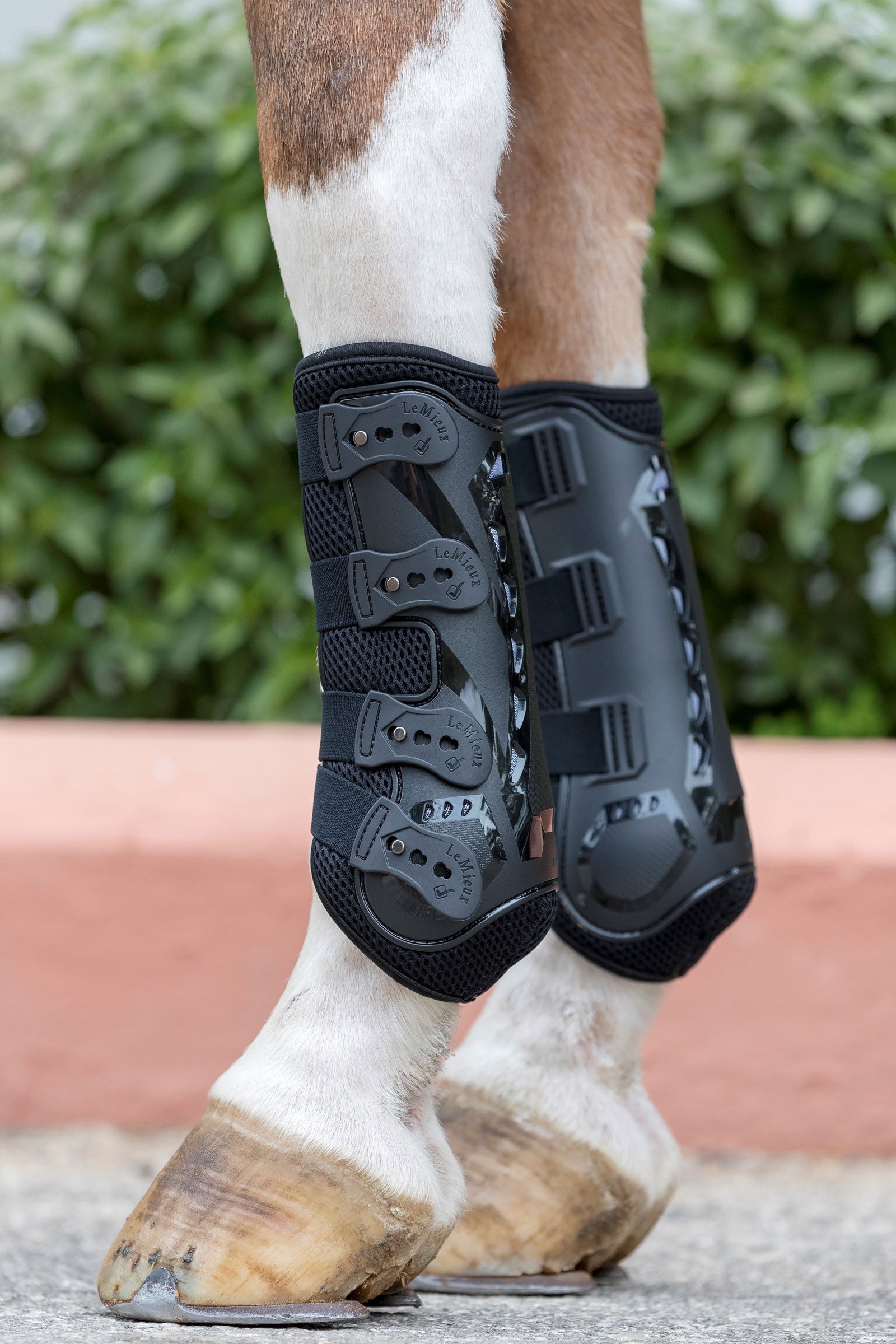 LeMieux Ultra Mesh Snug stinchiere posteriori Leg Protection & Hoof Protection for Horses
