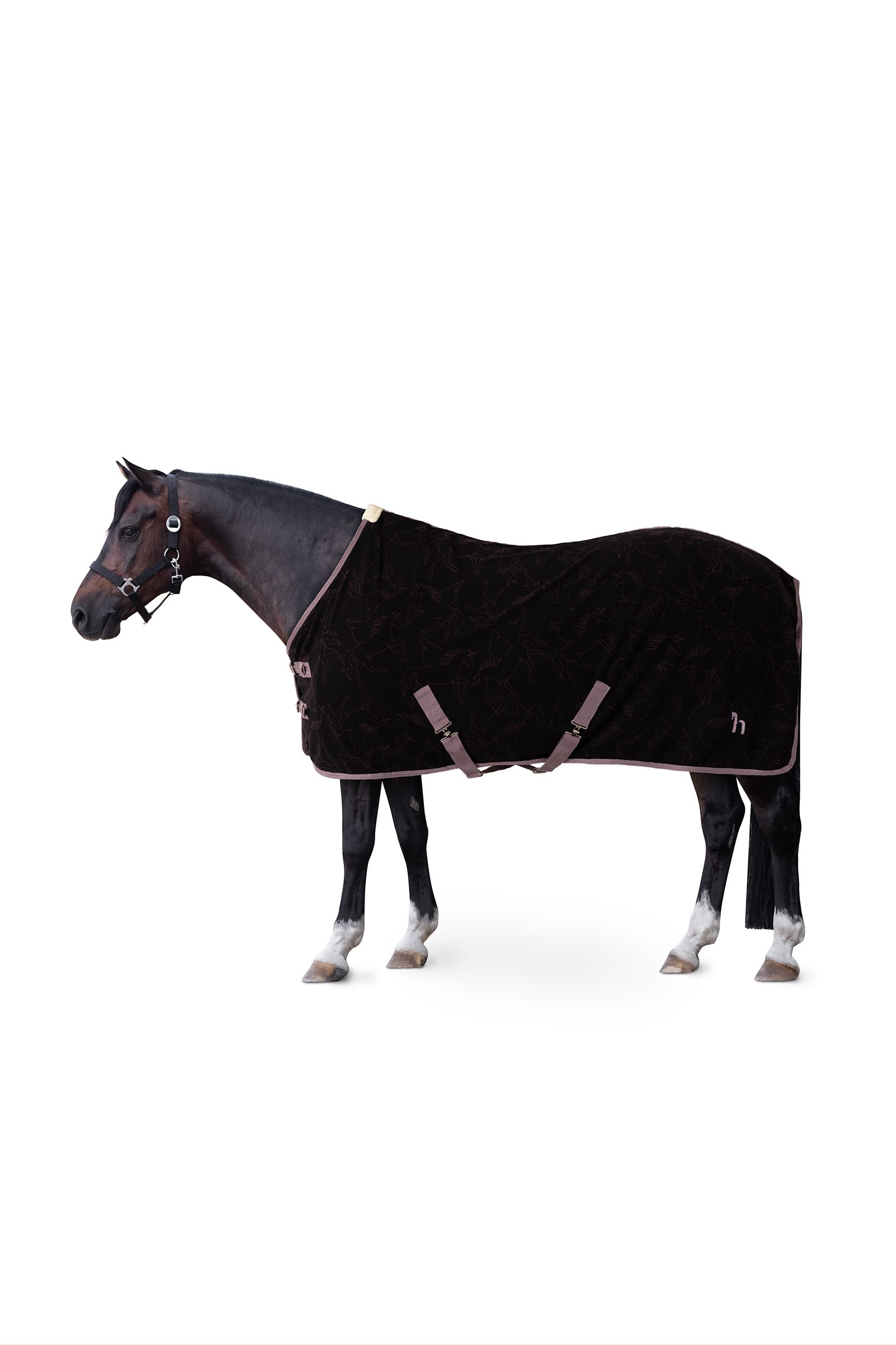 Horze Pegasus Coperta antisudore in pile per pony Coperte per cavalli