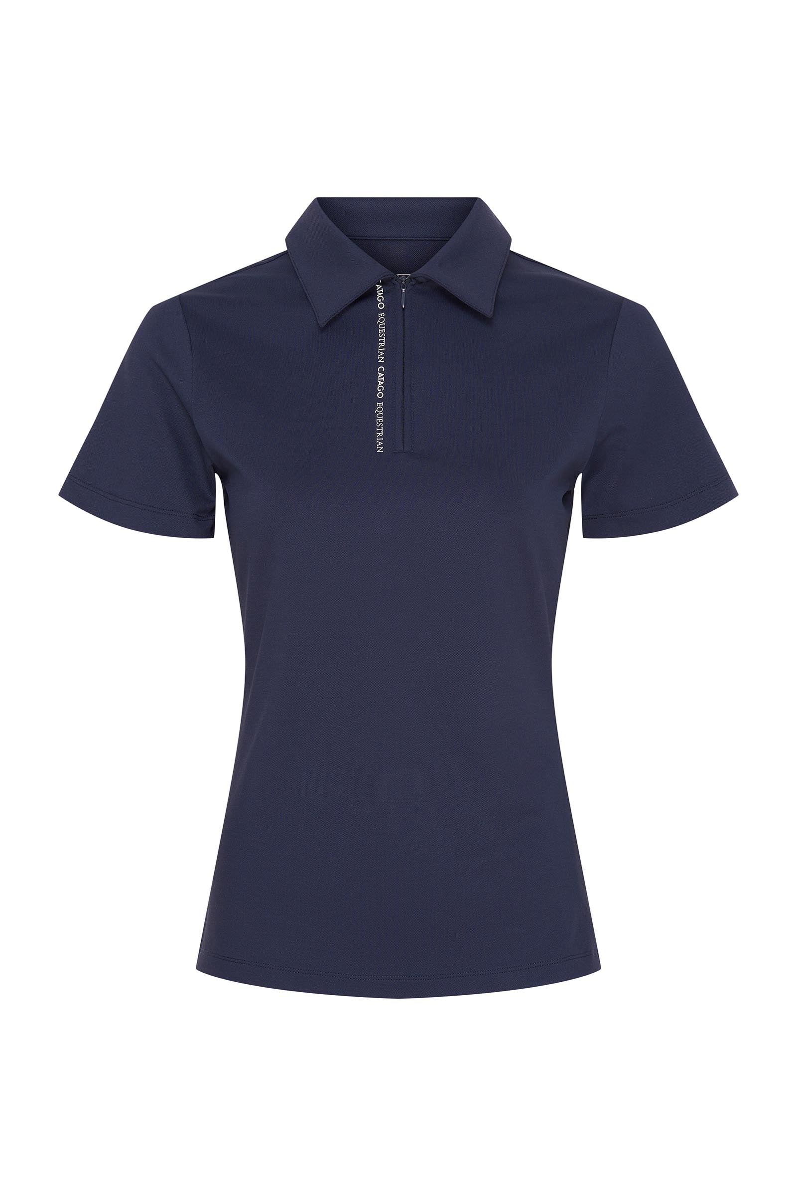 Catago CATAGO Nash SS Women´s Zip Polo Abbigliamento da donna