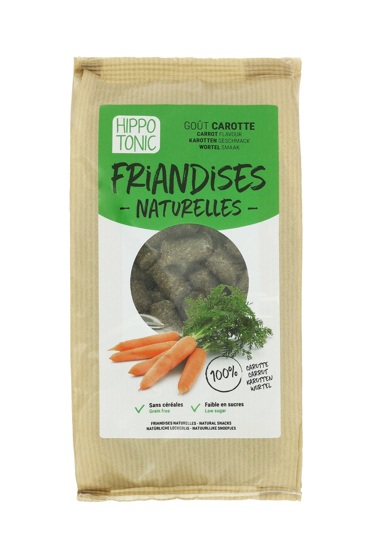 HIPPOTONIC Treats Carrot, 1 kg Horse Feed & Nutrition