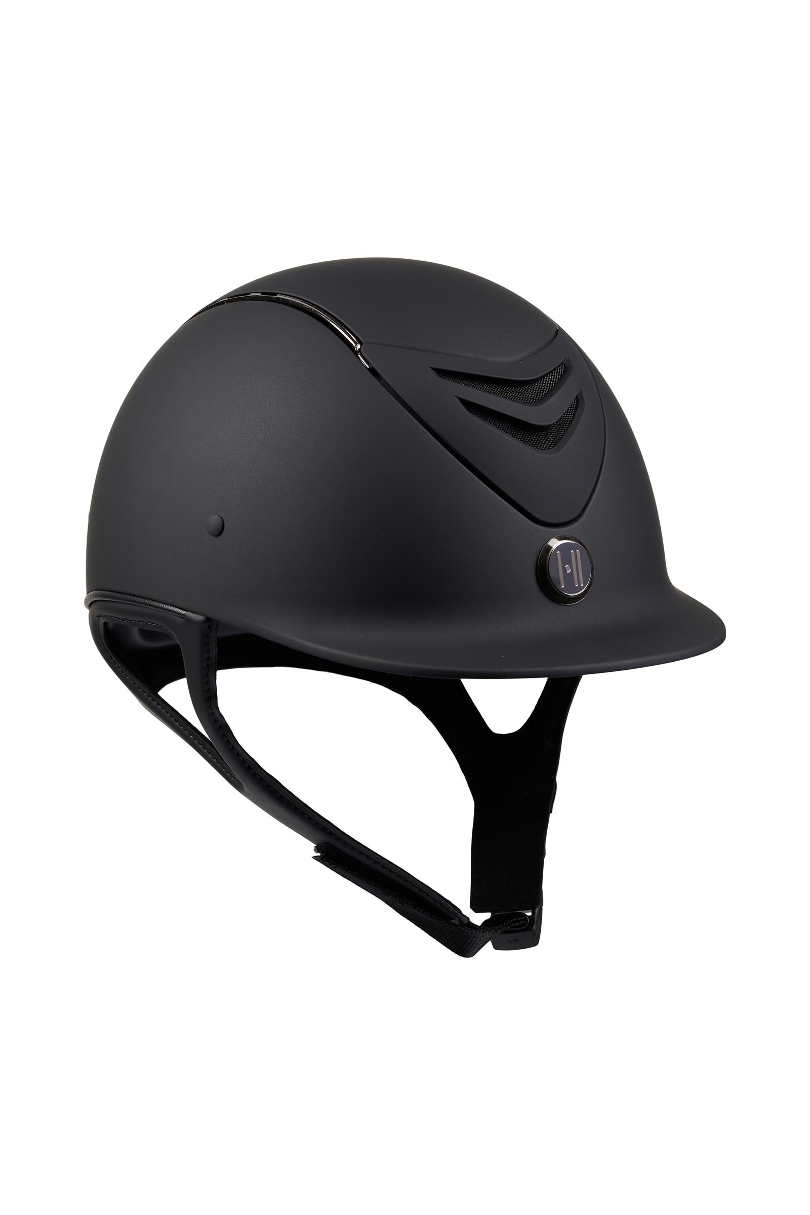 OneK MIPS Defender Matt Chrome Casco da equitazione Attrezzatura di sicurezza