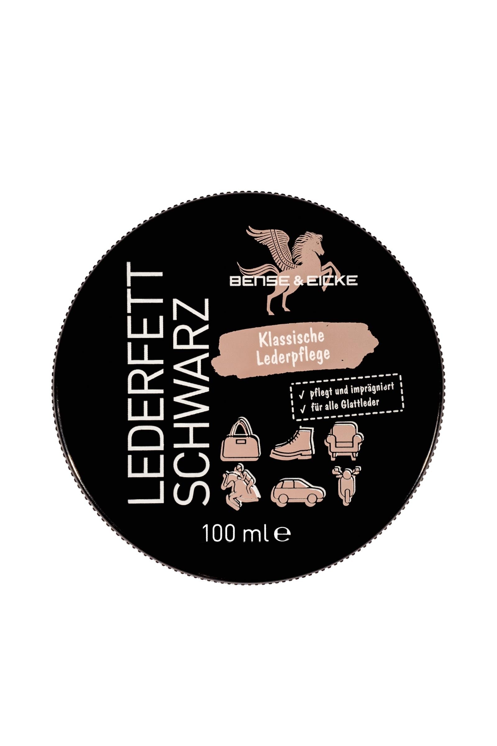 Bense & Eicke Grasso nero per cuoio, 100 ml Prodotti per la salute