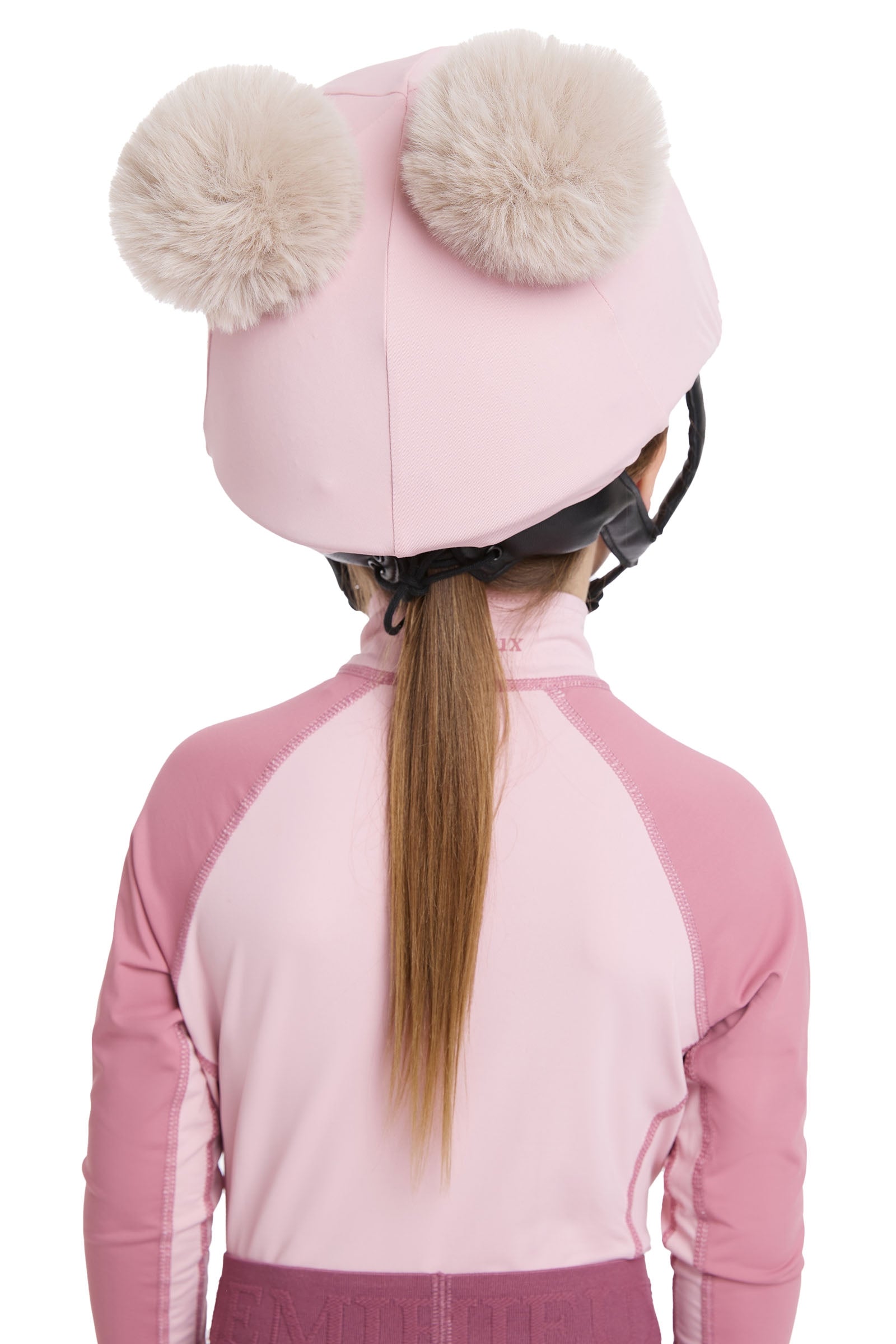 LeMieux Mini Double Pom Hat Silk Accessories