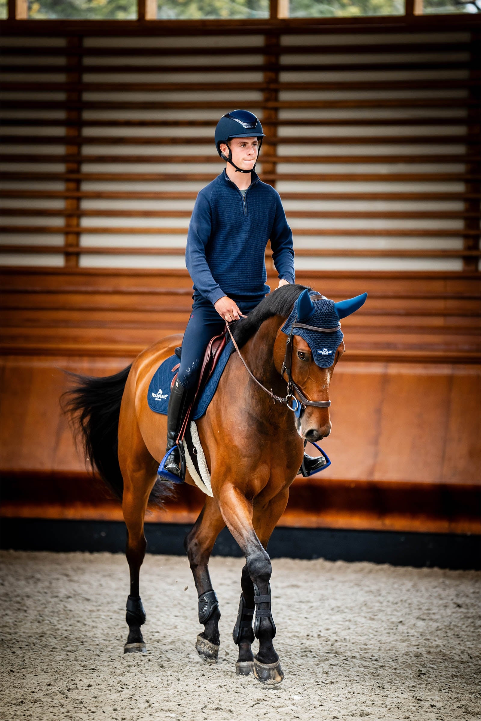 Horseware Pro Bamboo Fetlock Boots Leg Protection & Hoof Protection for Horses