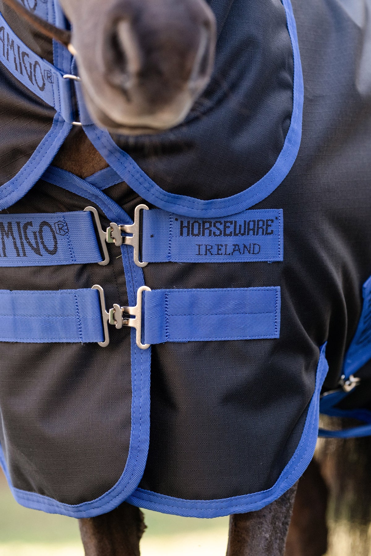 Horseware Amigo Ripstop 900D Plus Petite Turnout With Detachable Neck, 0 g Horse Rugs