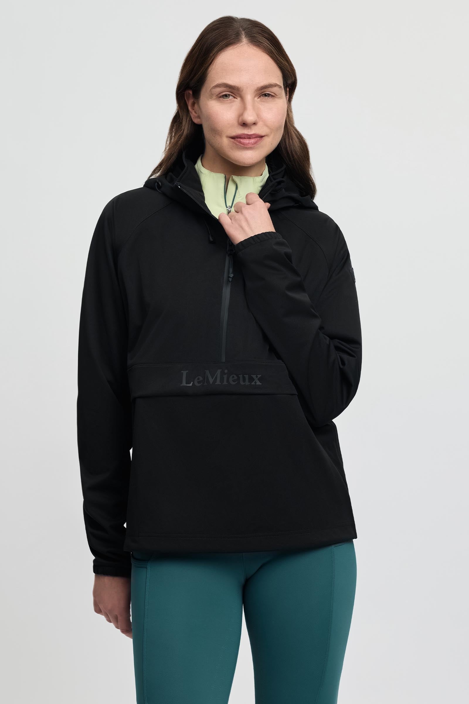 LeMieux Perri giacca impermeabile donna con mezza zip Abbigliamento da donna