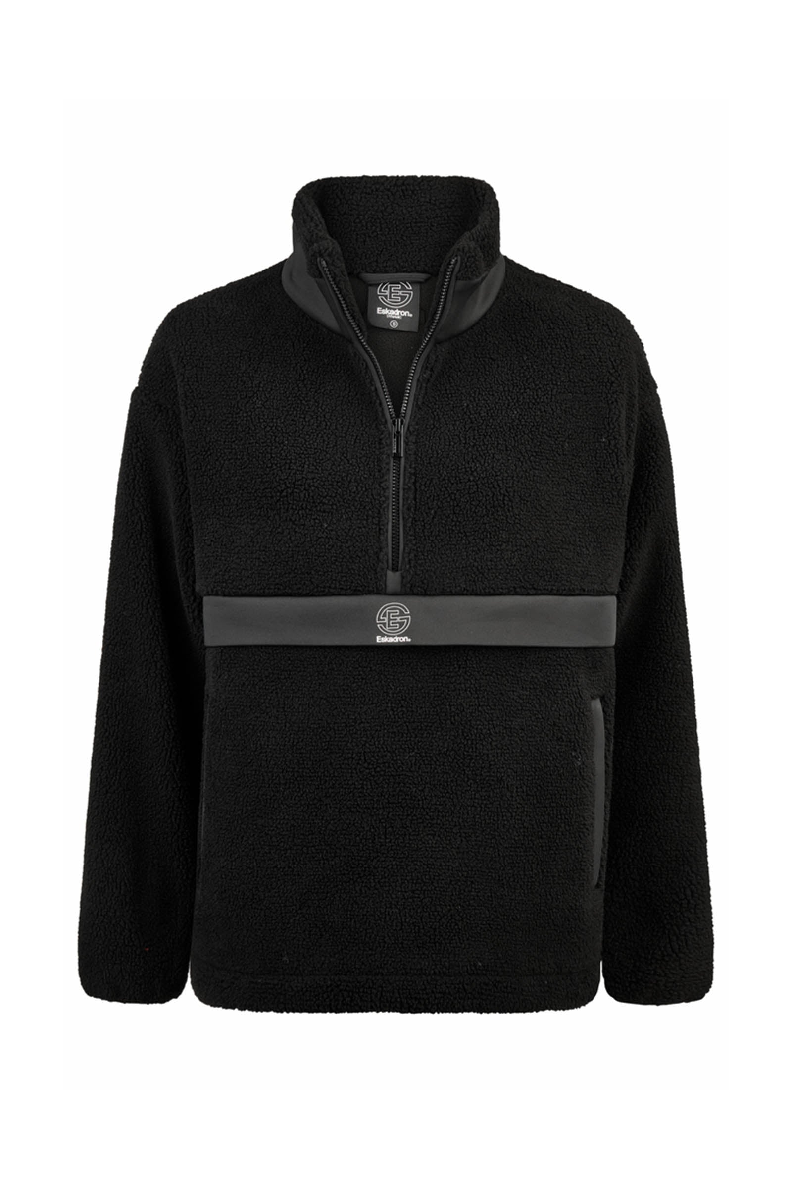 Eskadron Dynamics AW25 maglia con mezza zip in tessuto teddy Abbigliamento da donna
