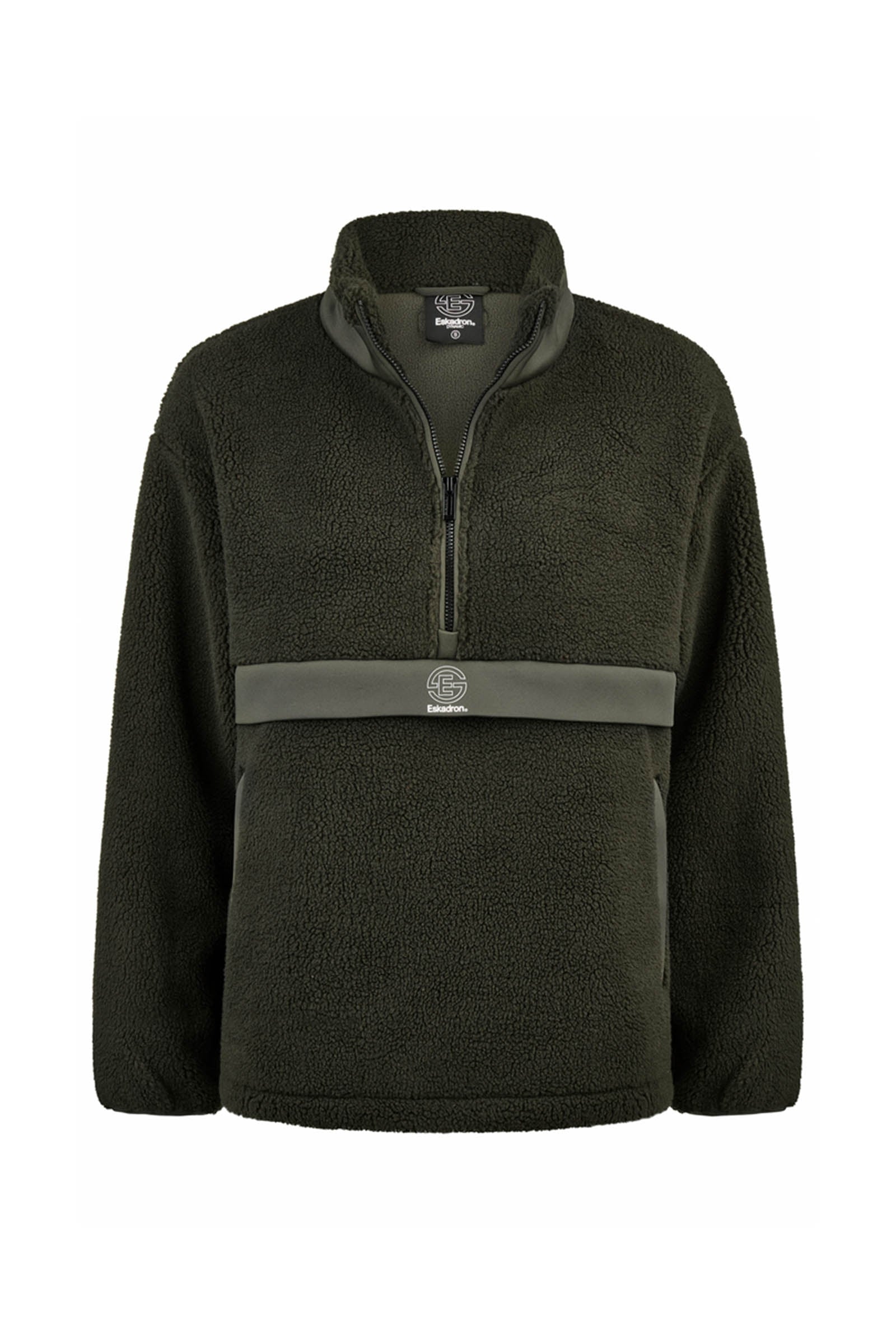 Eskadron Dynamics AW25 maglia con mezza zip in tessuto teddy Abbigliamento da donna