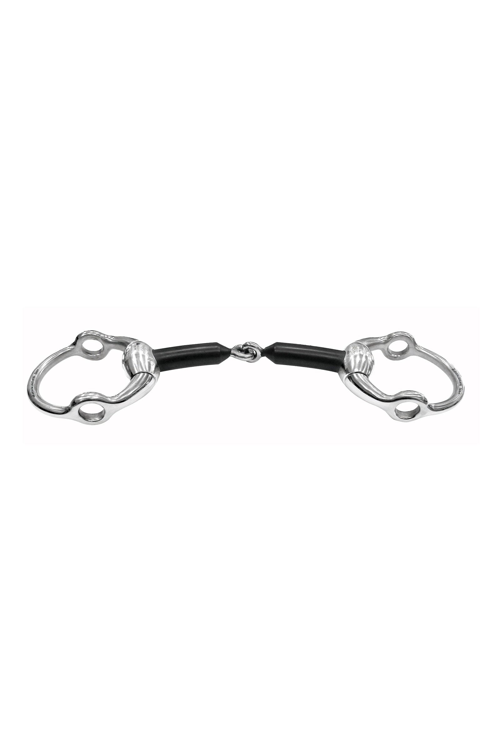 Sprenger morso oliva gag Hardcarbon, snodo singolo, 16 mm, acciaio inox Boccaglio