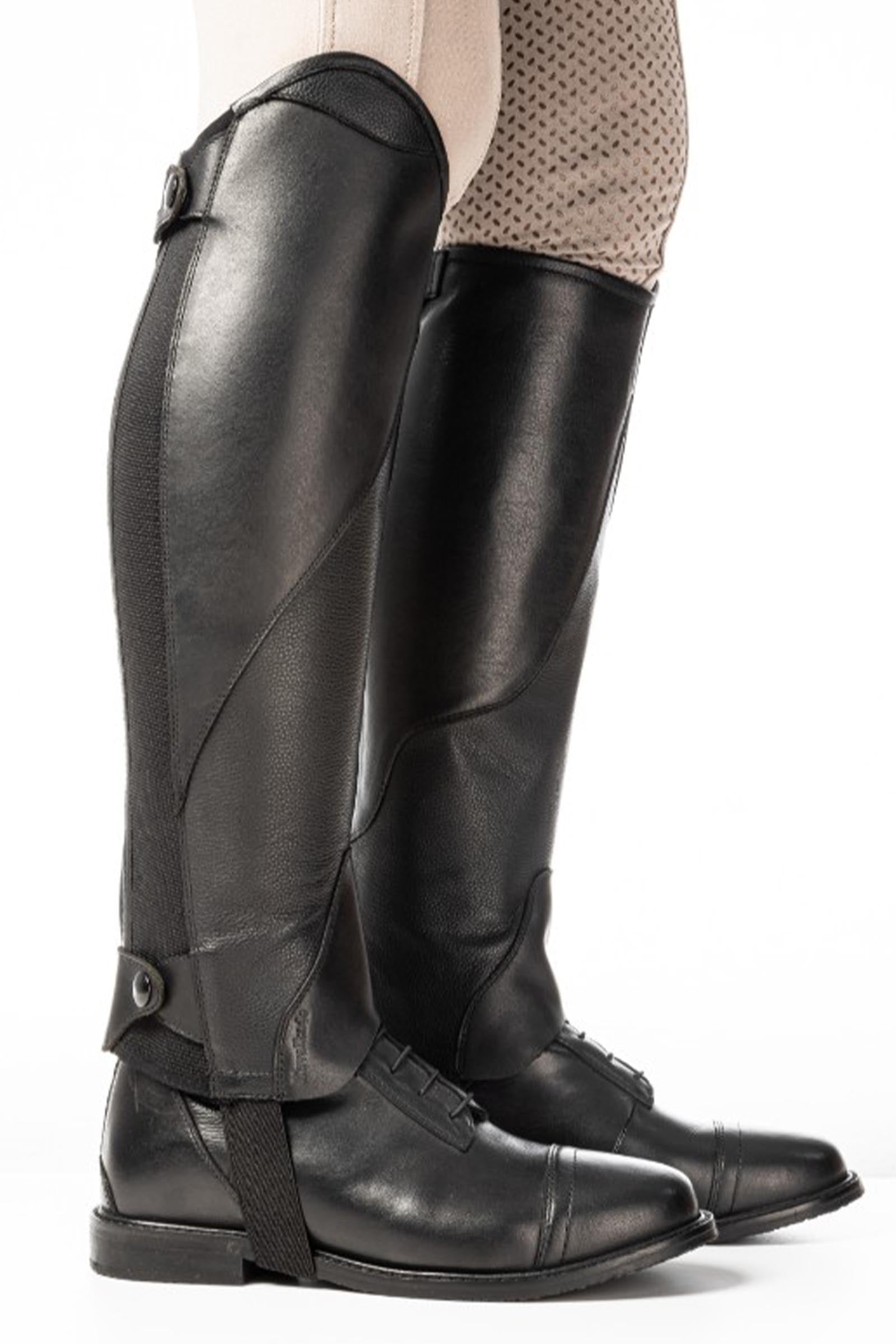 Kavalkade Tiberius mini chaps in mix di pelle Calzature