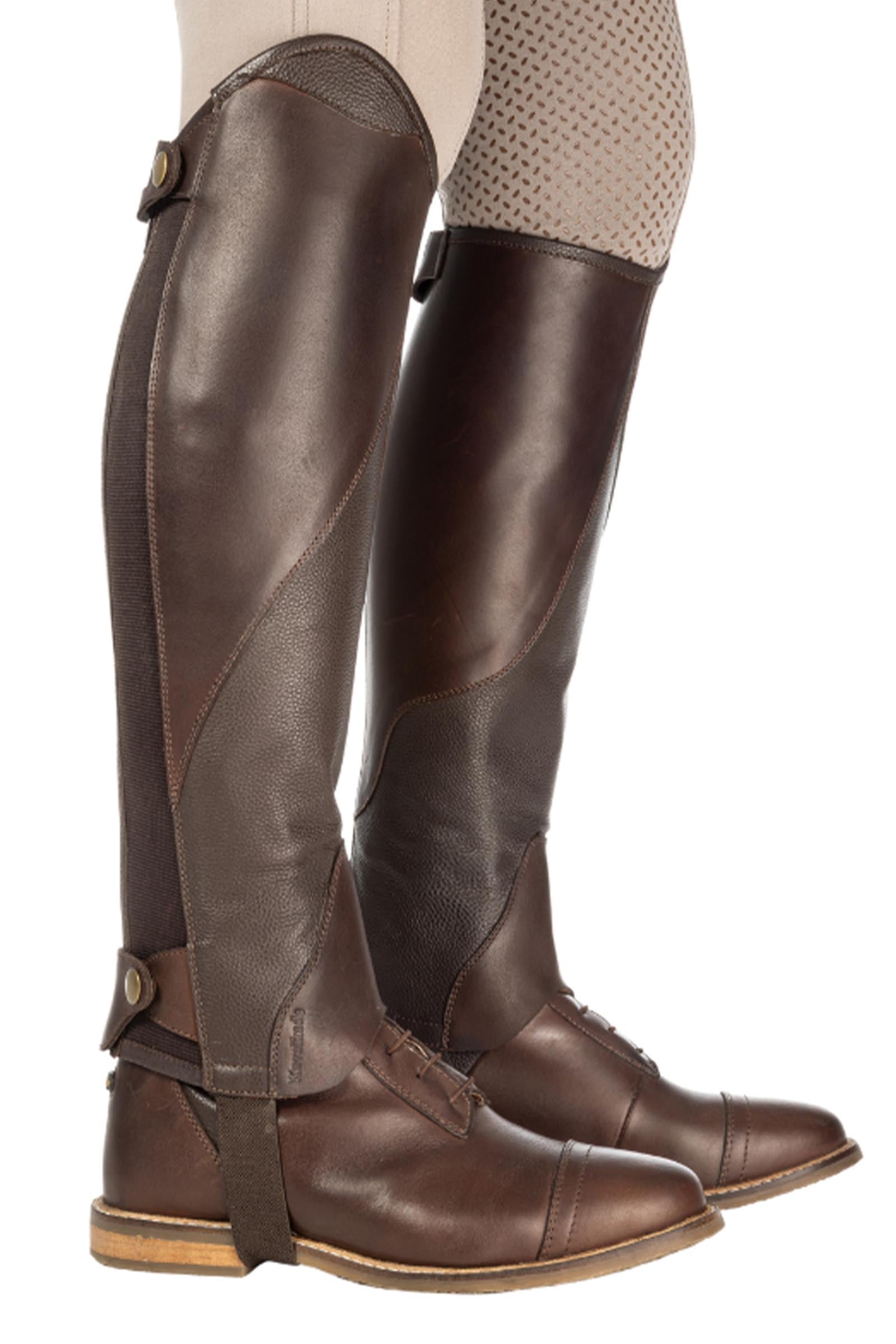 Kavalkade Tiberius mini chaps in mix di pelle Calzature