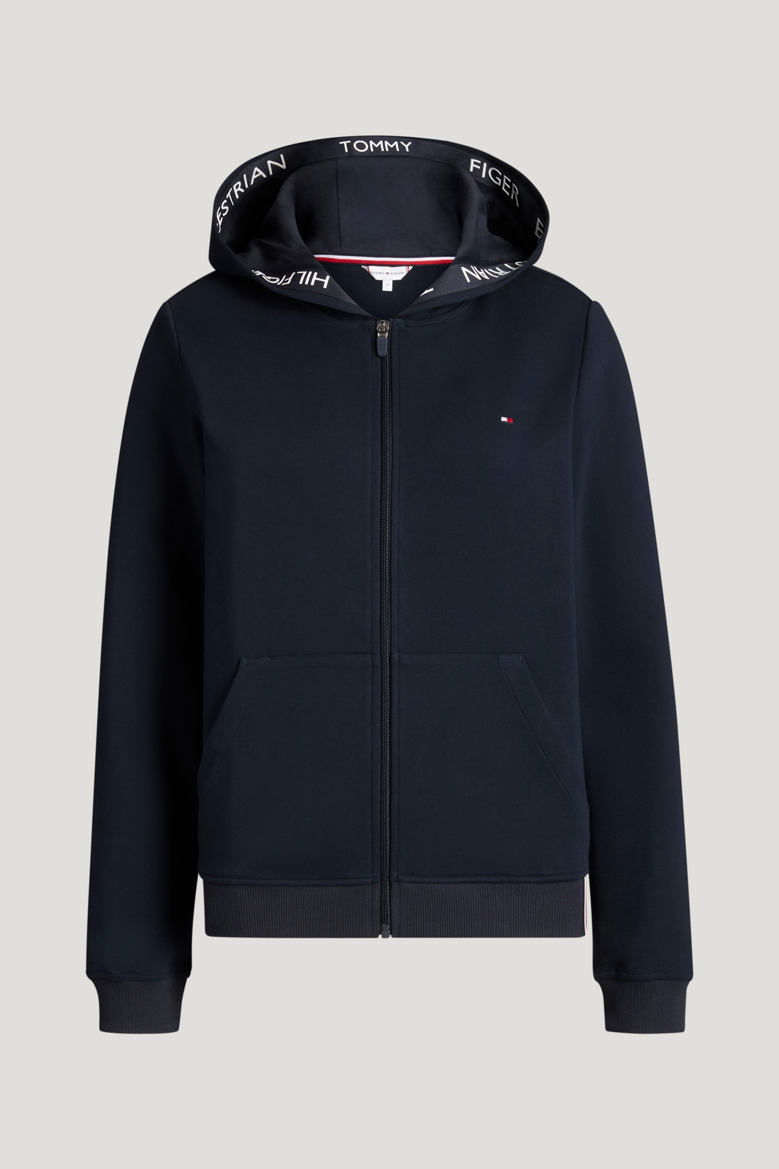 Tommy Hilfiger Equestrian Beverly felpa donna con cappuccio e zip Abbigliamento da donna
