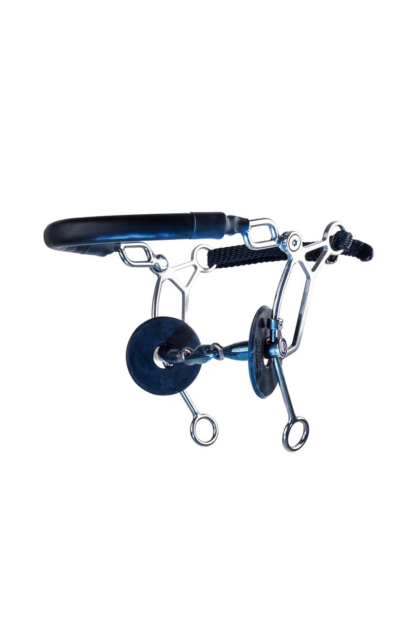Trust Equestrian Sweet Iron Hackamore Combi Long Eliptical Boccaglio