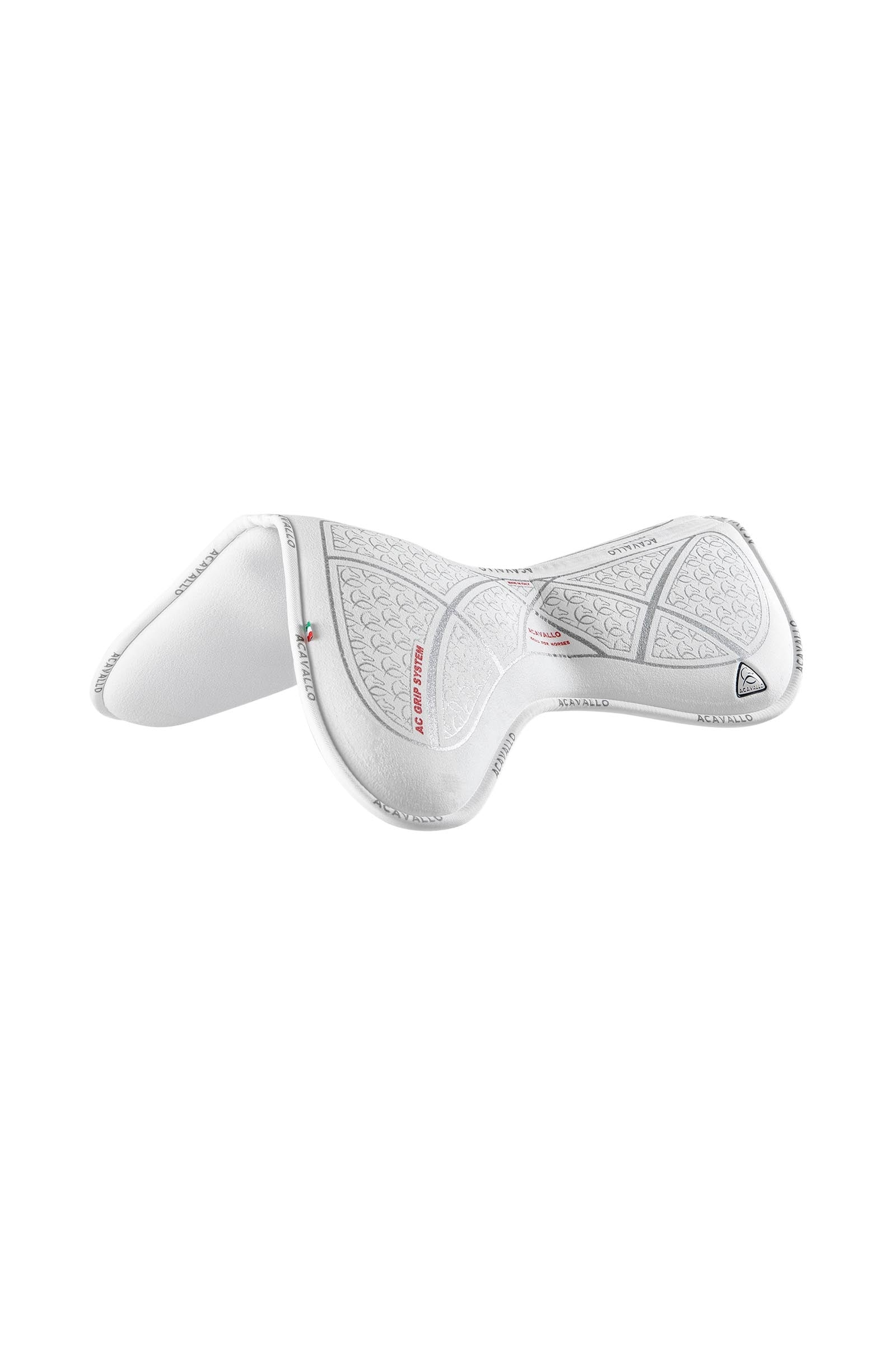 Acavallo sottosella da salto Classic in memory foam close contact scamosciato con grip in silicone, piatto Sottosella