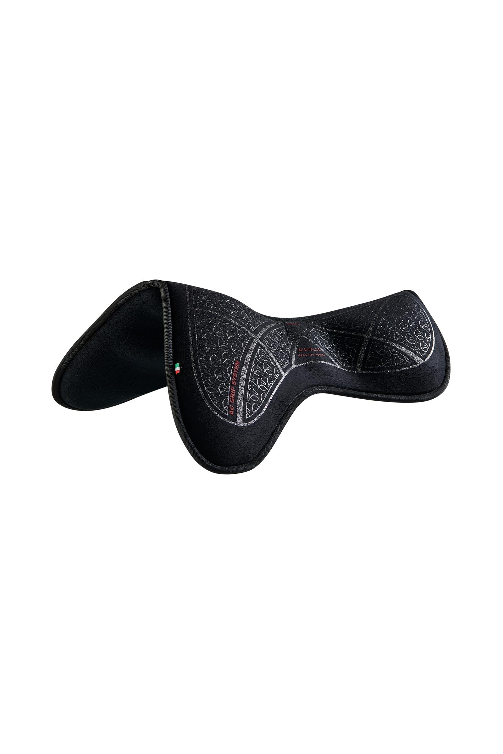 Acavallo sottosella da salto Classic in memory foam close contact scamosciato con grip in silicone, piatto Sottosella