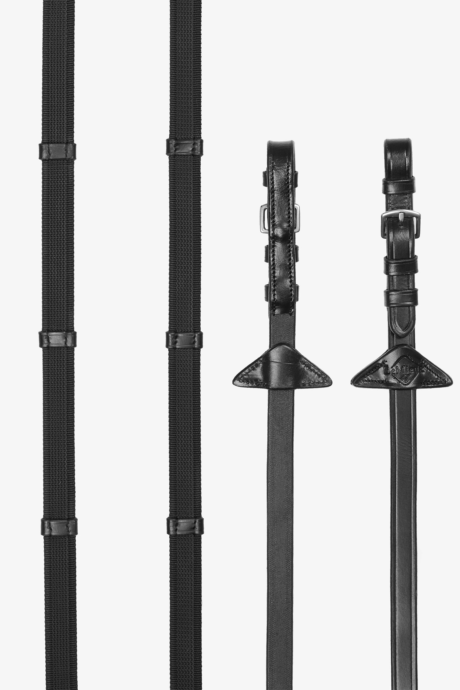 LeMieux Redini Continental con impugnatura in gomma Briglie & redini