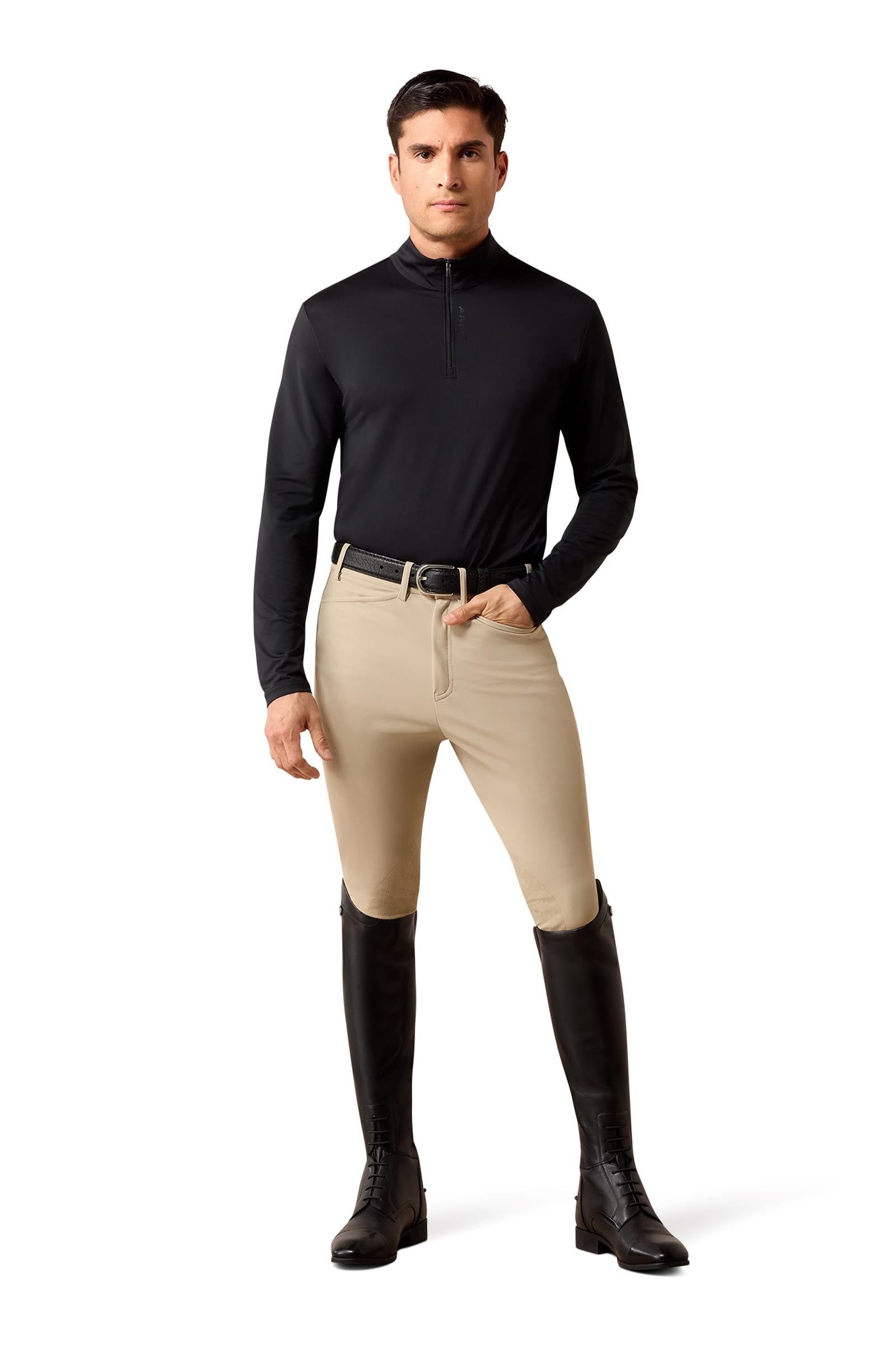 Ariat Mens LunaVeil 1/4 Zip Baselayer Mens Riding Clothing