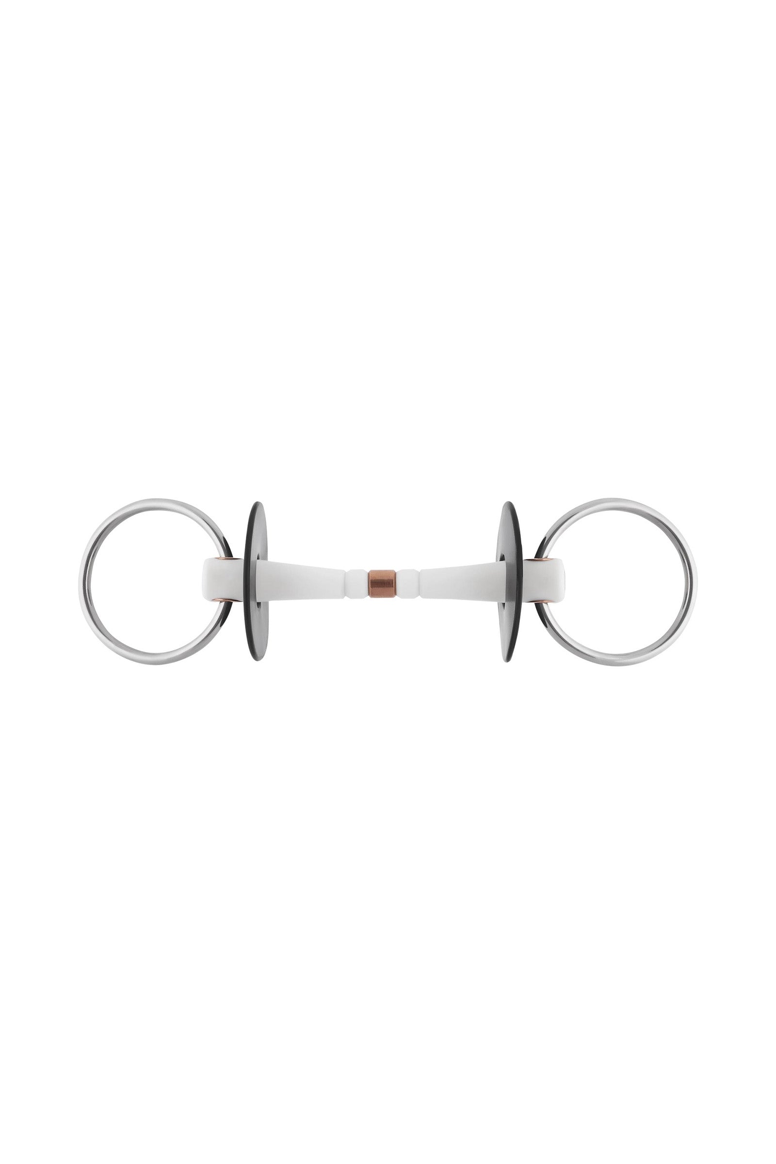 Sprenger Nathe filetto ad anelli liberi, barra flessibile, 20 mm, maglia centrale in rame Boccaglio