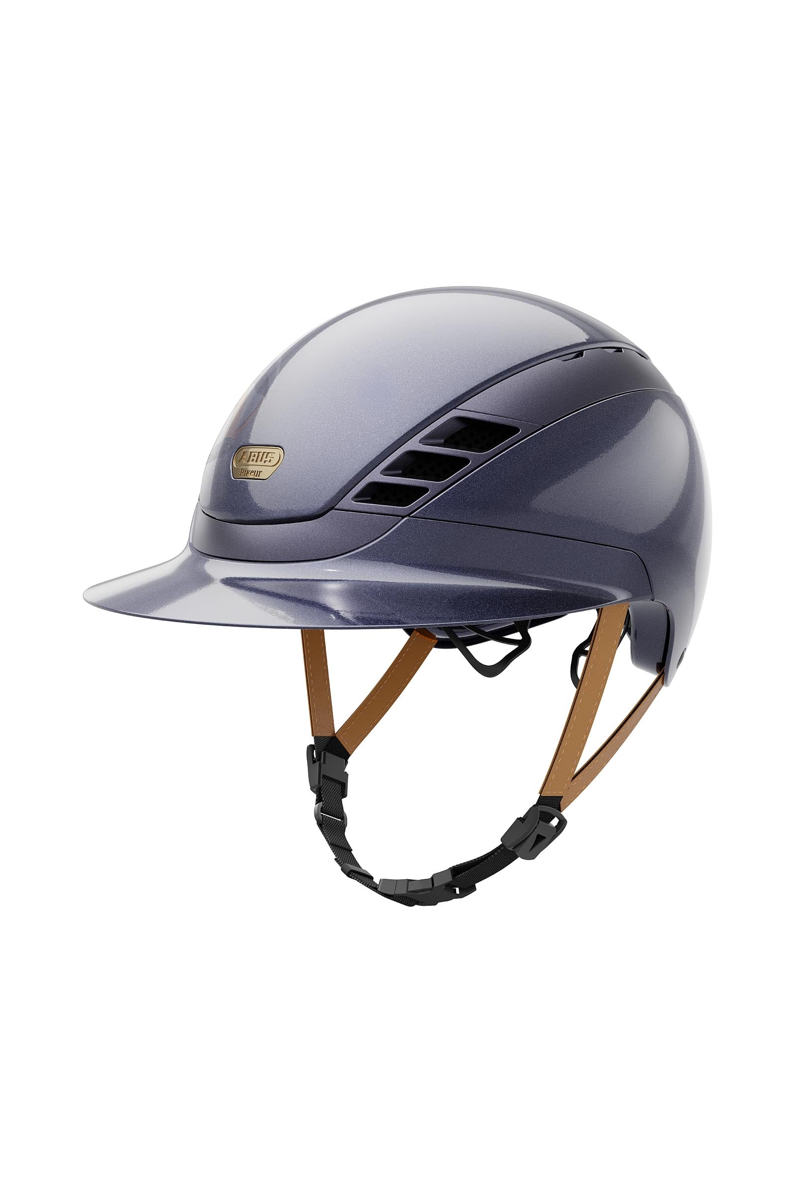 Abus AirLuxe Pure Casco da equitazione con visiera lunga Attrezzatura di sicurezza