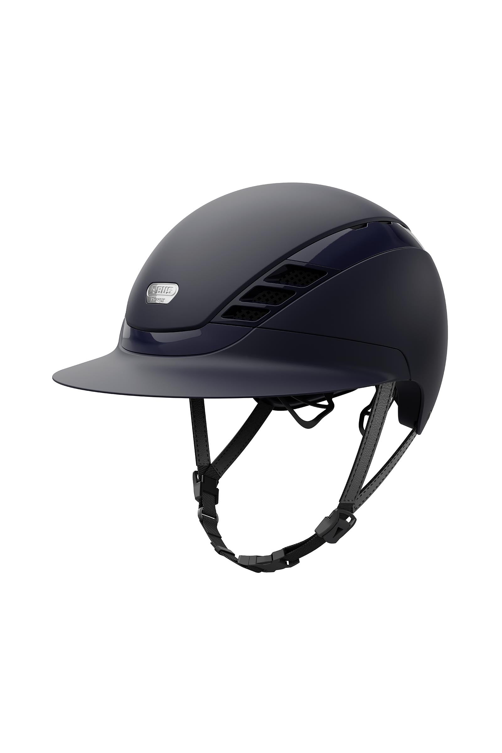 Abus AirLuxe Pure Casco da equitazione con visiera lunga Attrezzatura di sicurezza