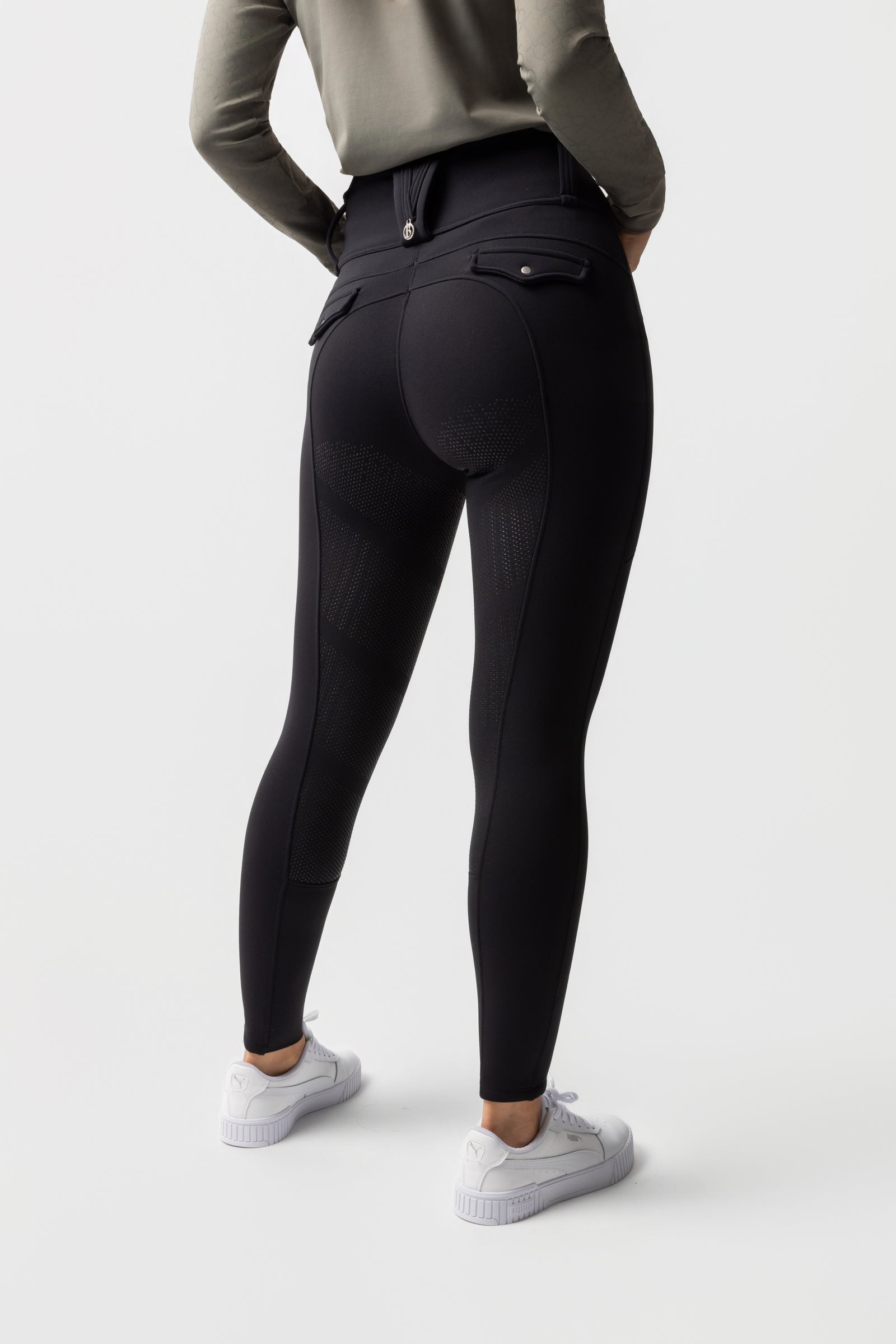 B Vertigo Chiara pantaloni equitazione compression thermo donna full grip Womens Breeches